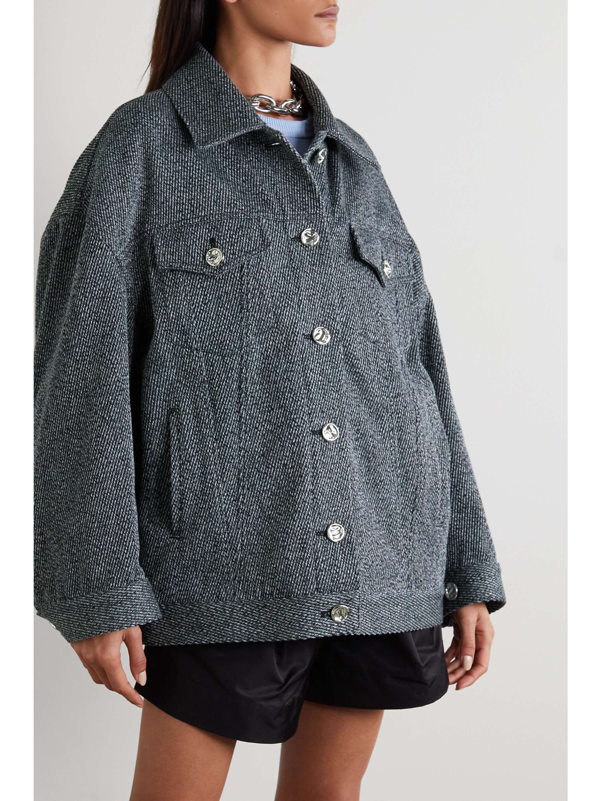 oversized cotton jacket