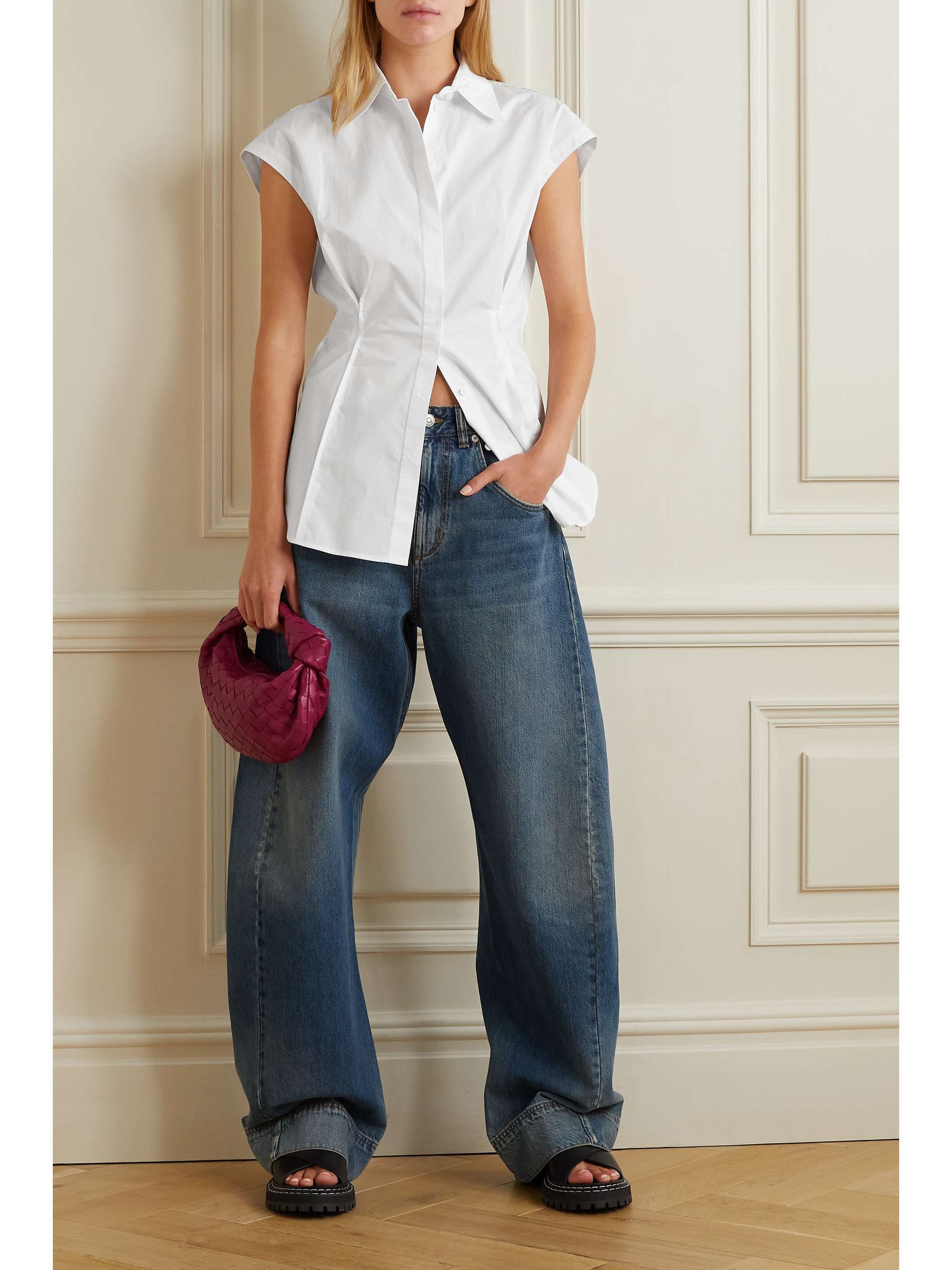 ACNE STUDIOS Cotton-poplin shirt