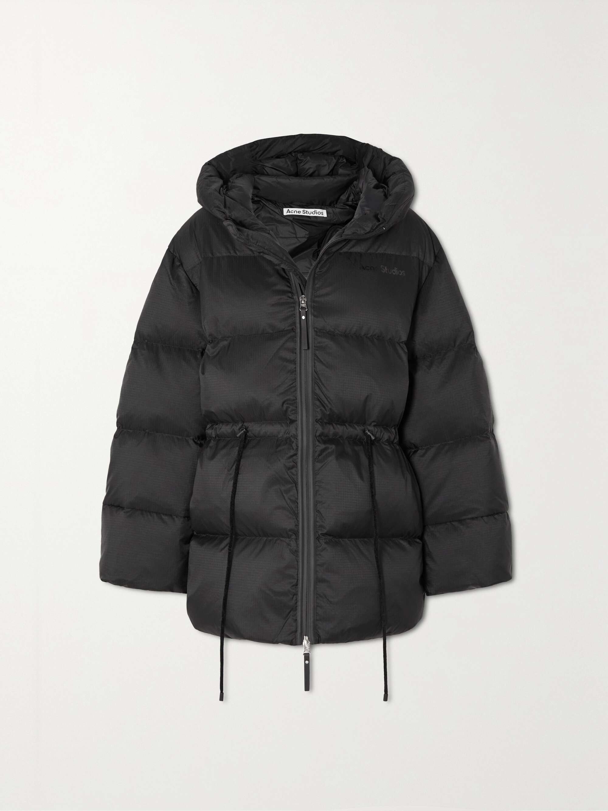 ACNE STUDIOS Hooded quilted shell down jacket | NET-A-PORTER