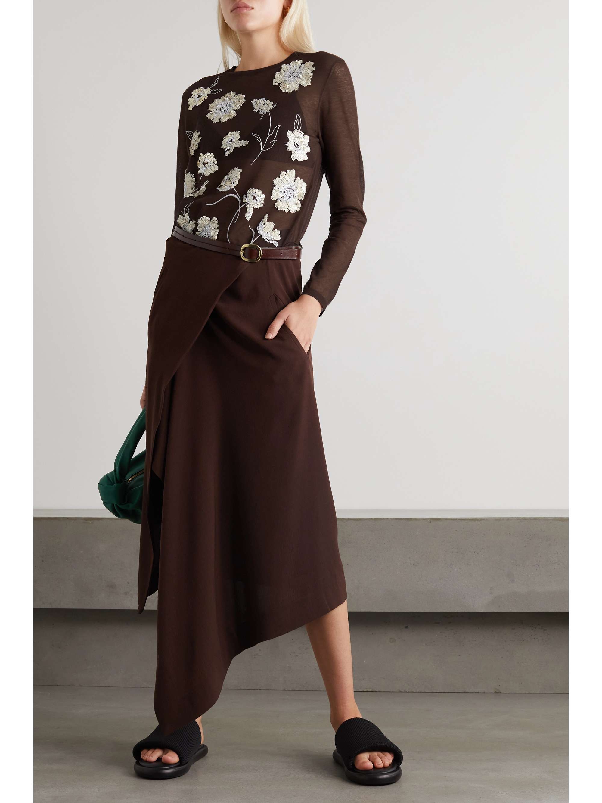 tory burch sequin slides