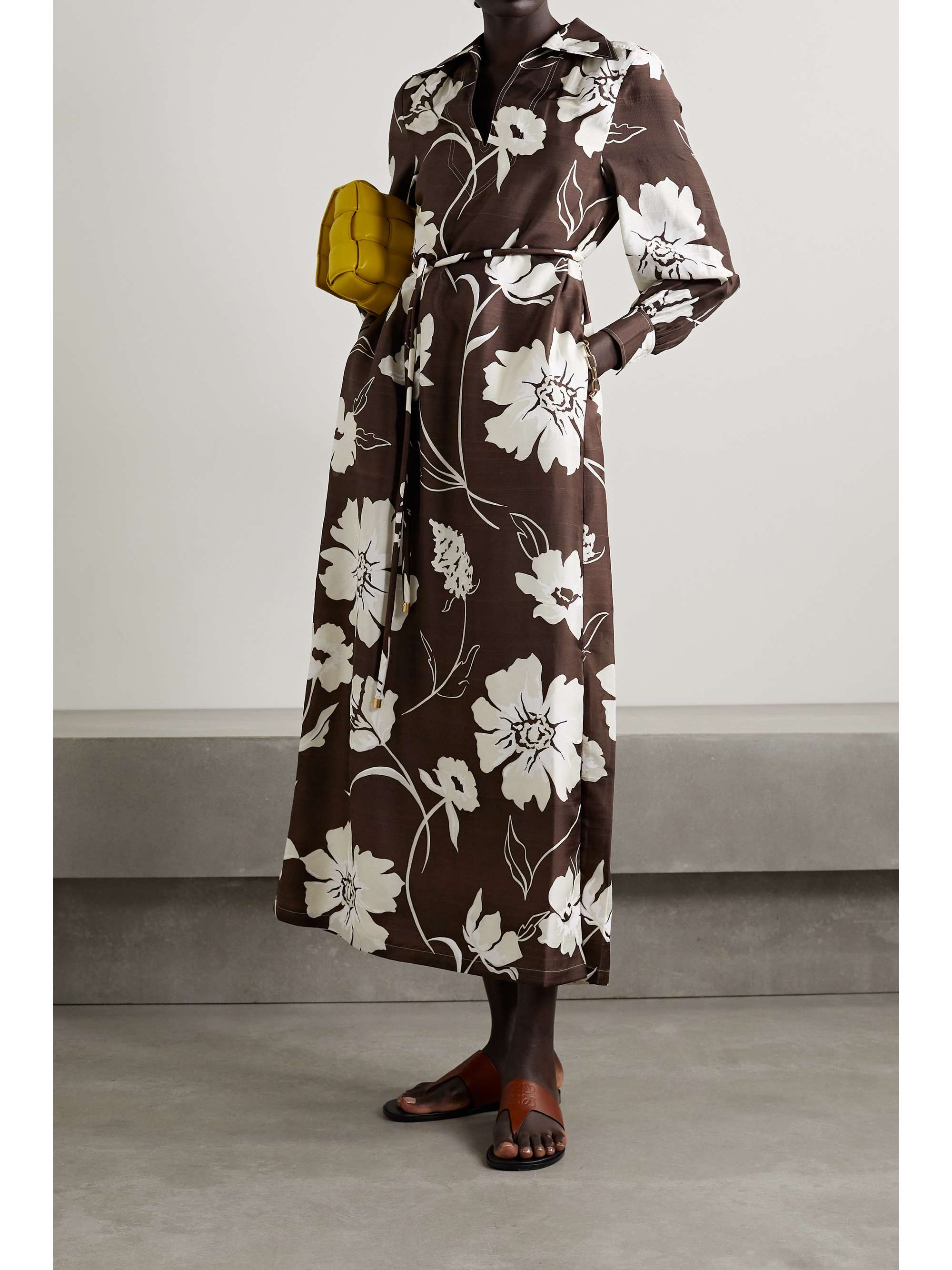 tory burch floral dress