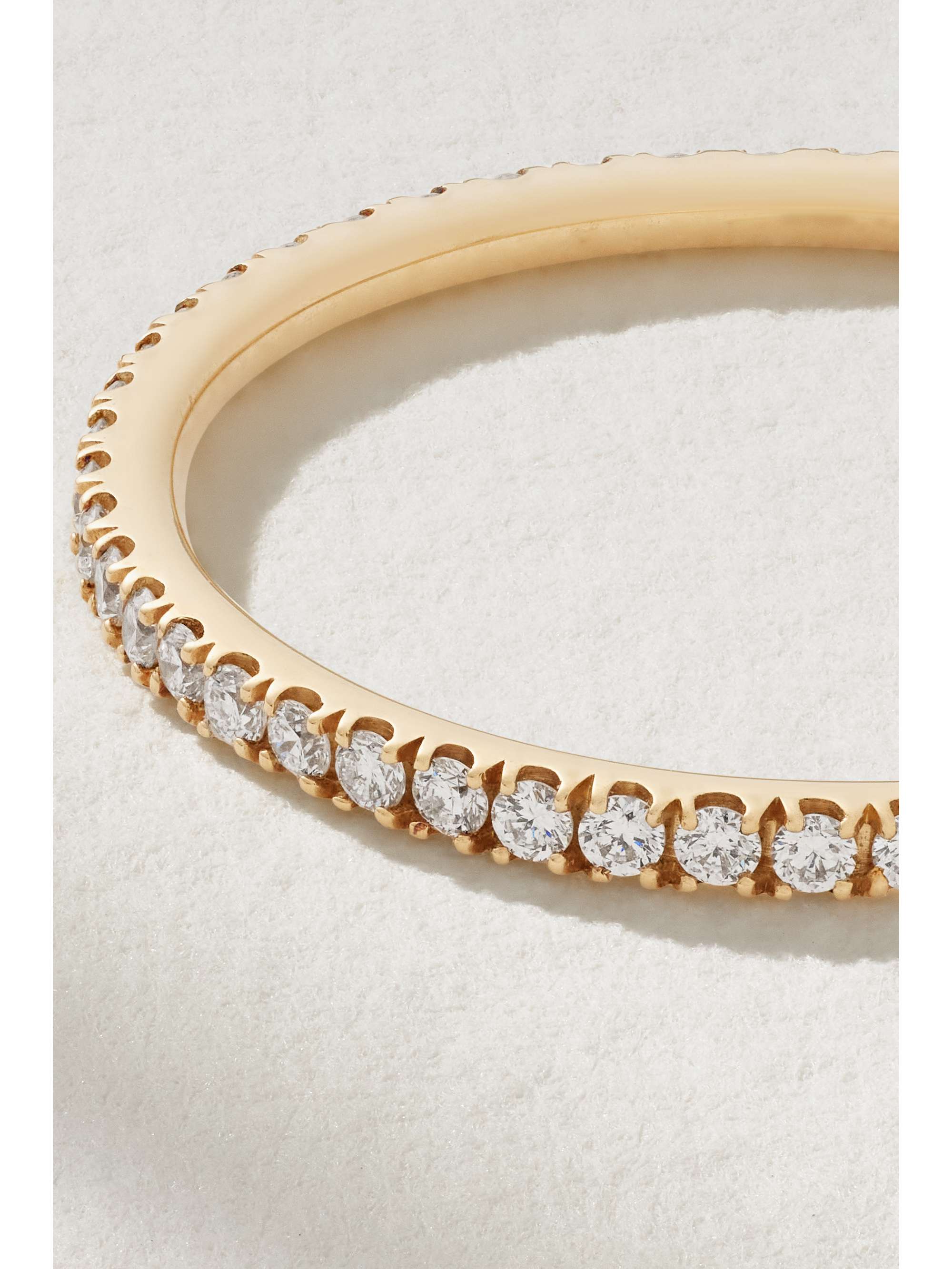 ILEANA MAKRI Thread 18-karat rose gold sapphire ring
