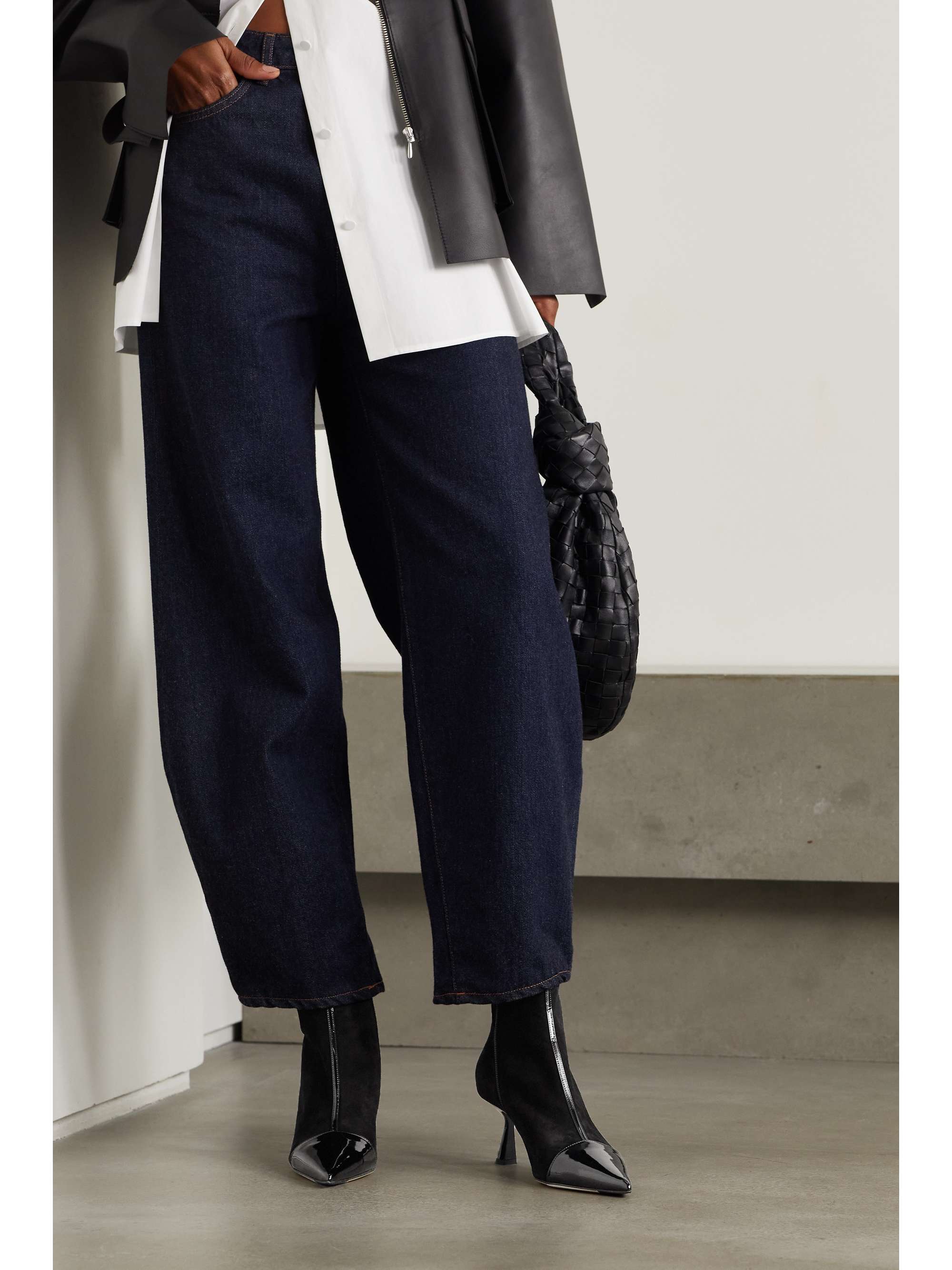 jimmy choo patent leather boots