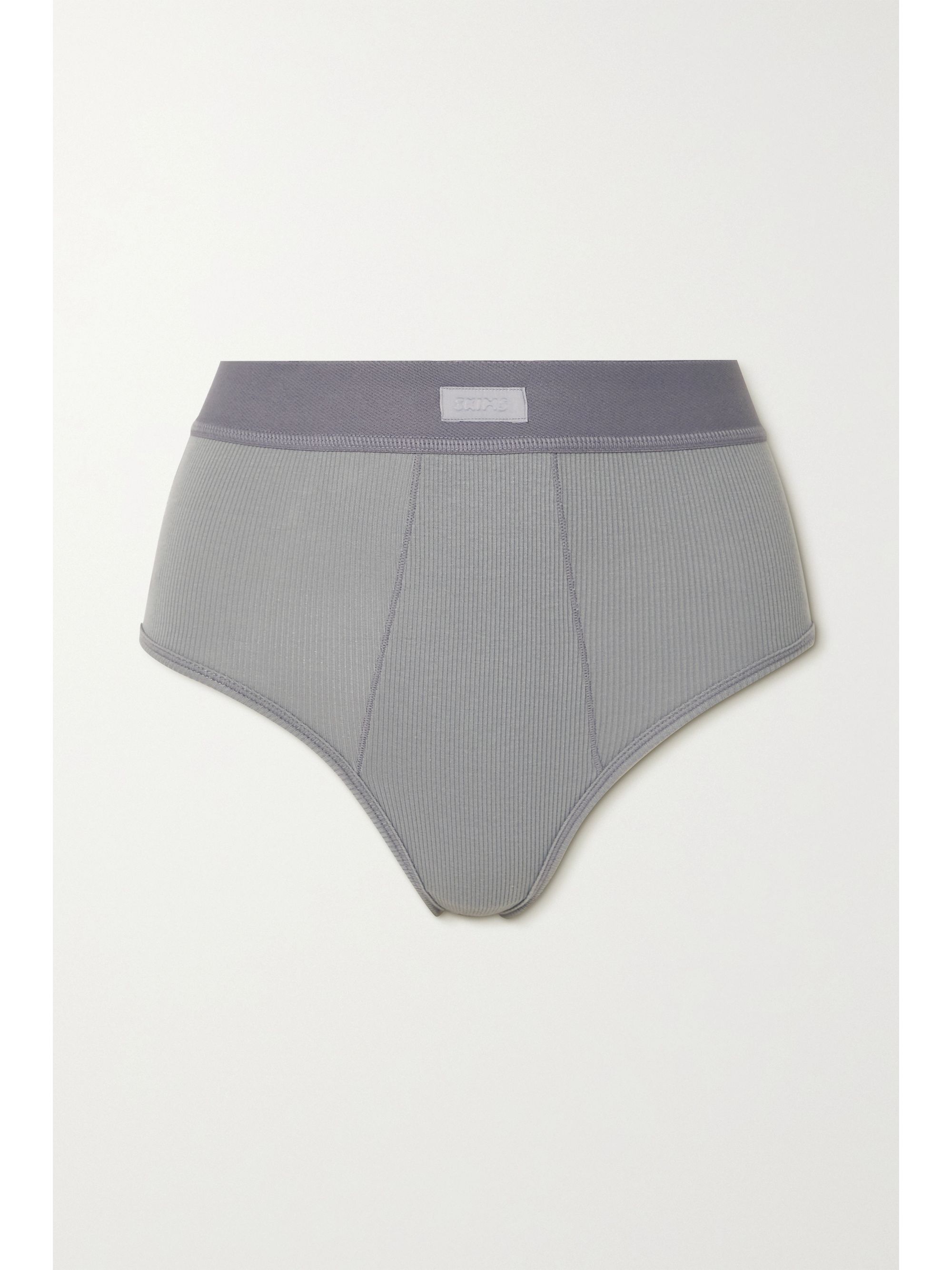 Ribbed cotton briefs Clearance