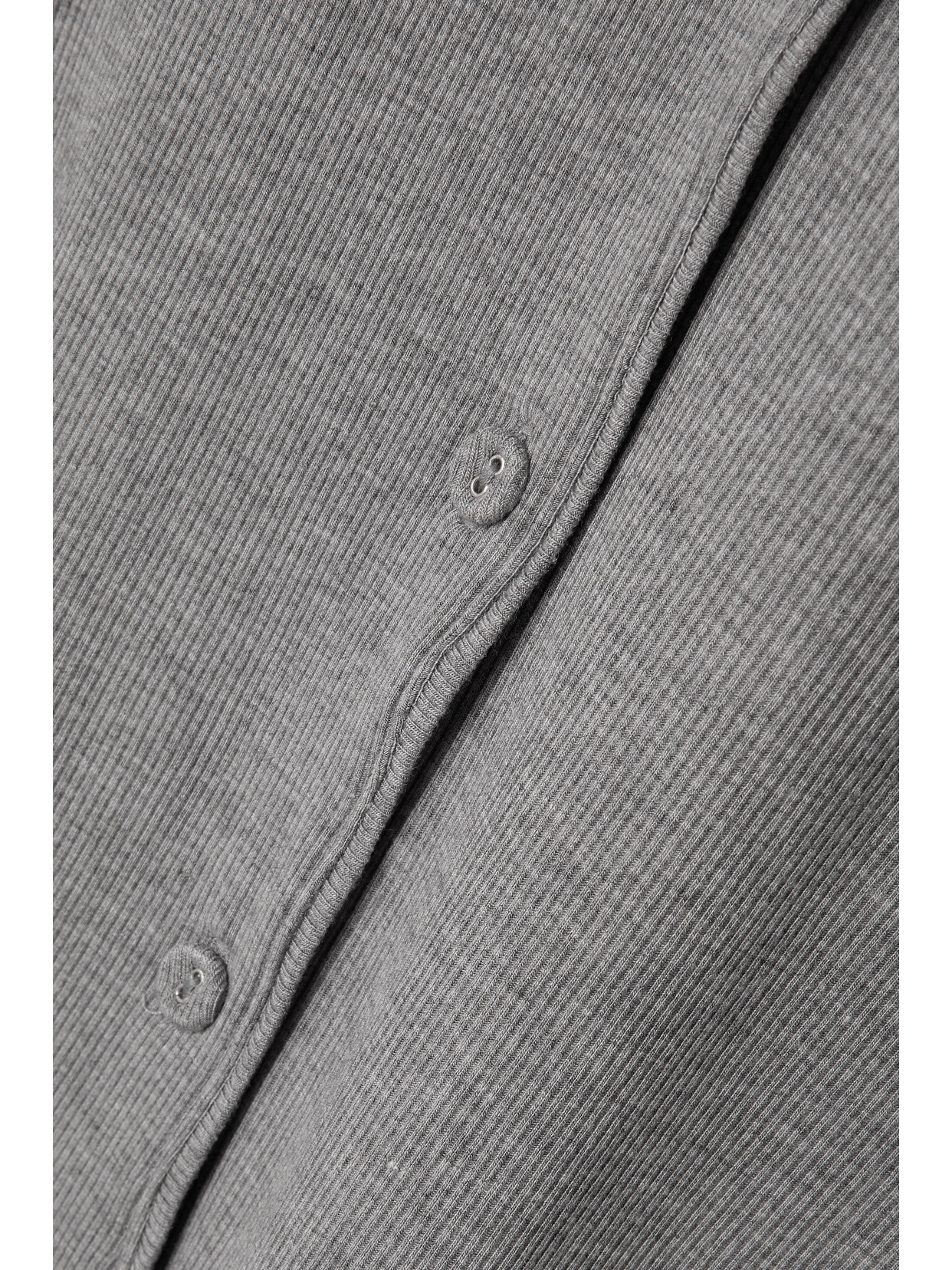 Skims Ribbed Stretch-modal Jersey Lounge Set In Gray