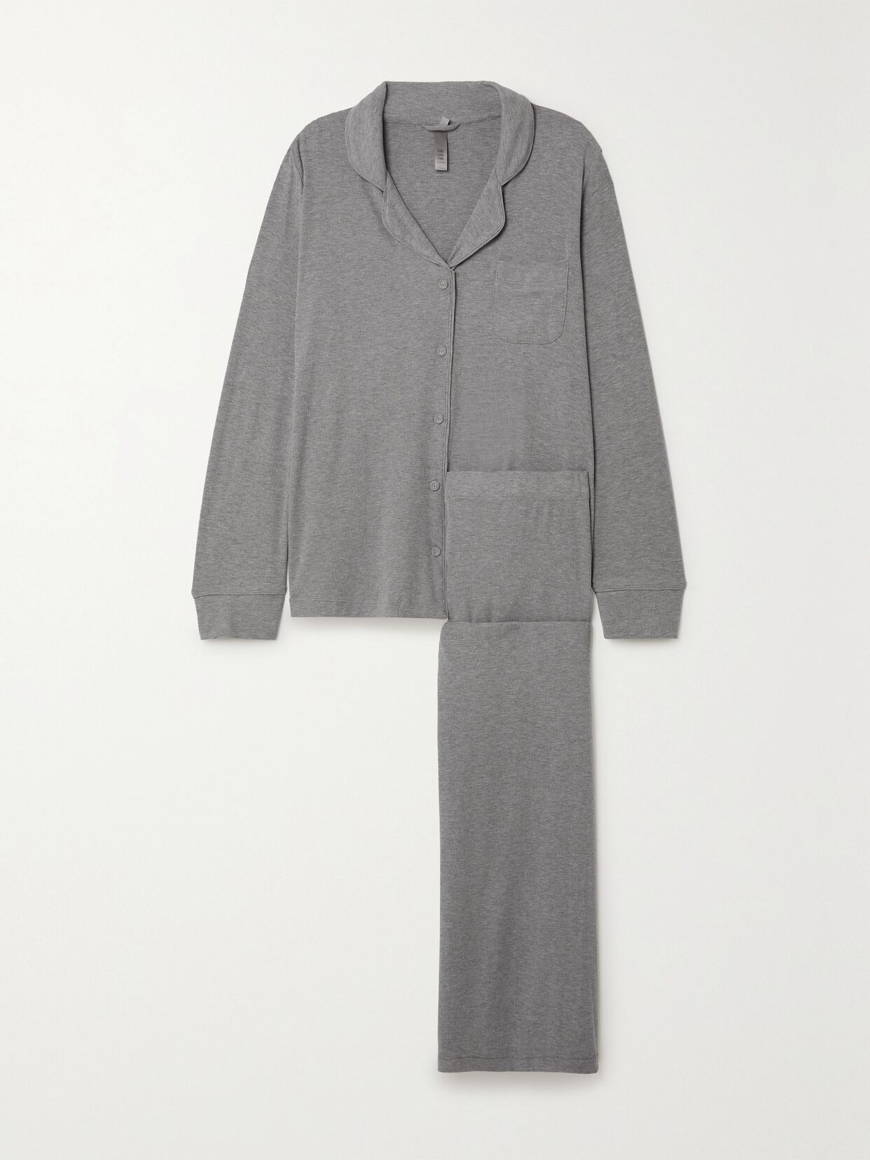 Ribbed stretch-modal jersey lounge set