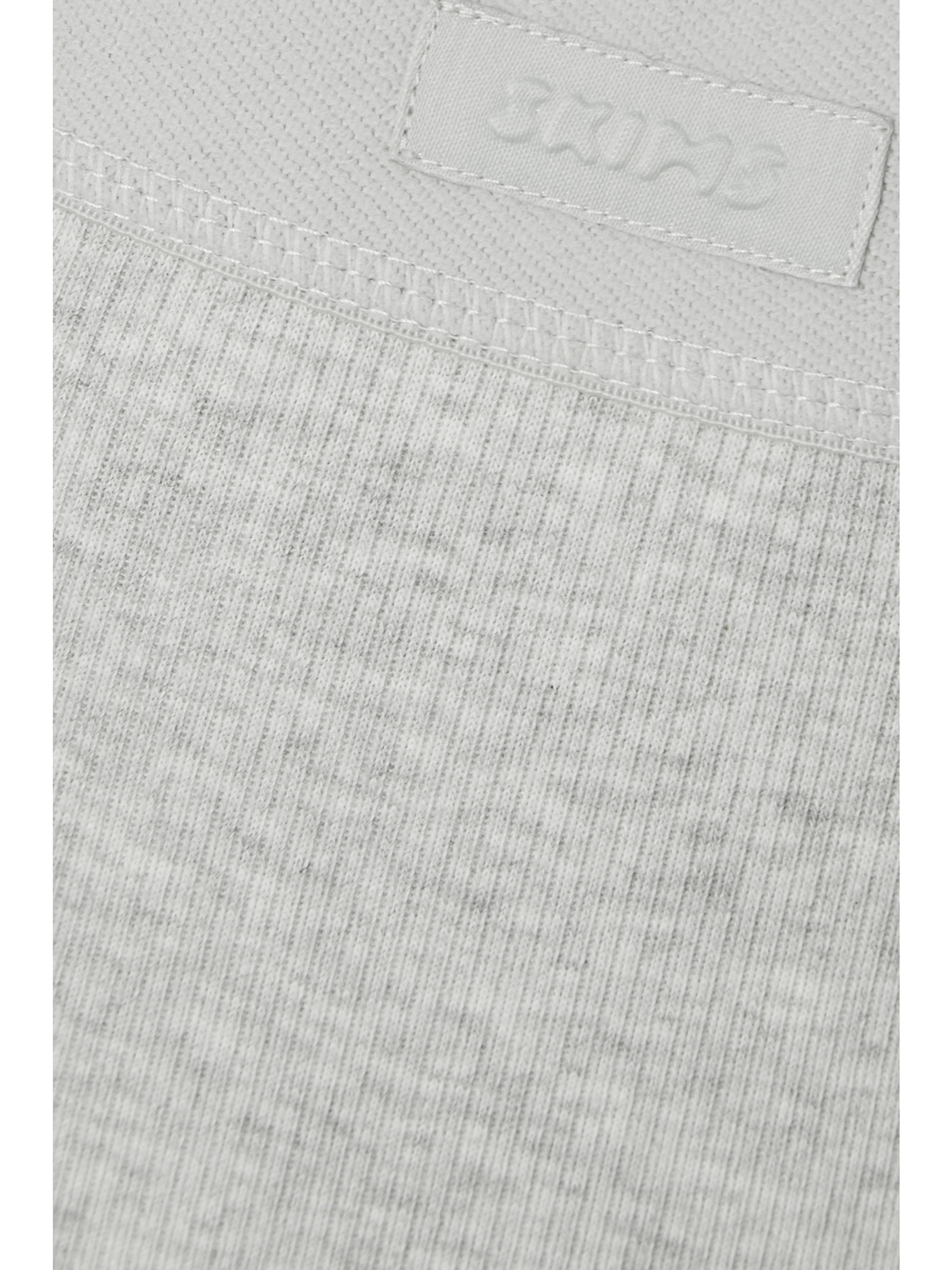Skims Cotton Collection ribbed stretch-cotton jersey boxer shorts - Light Heather Grey