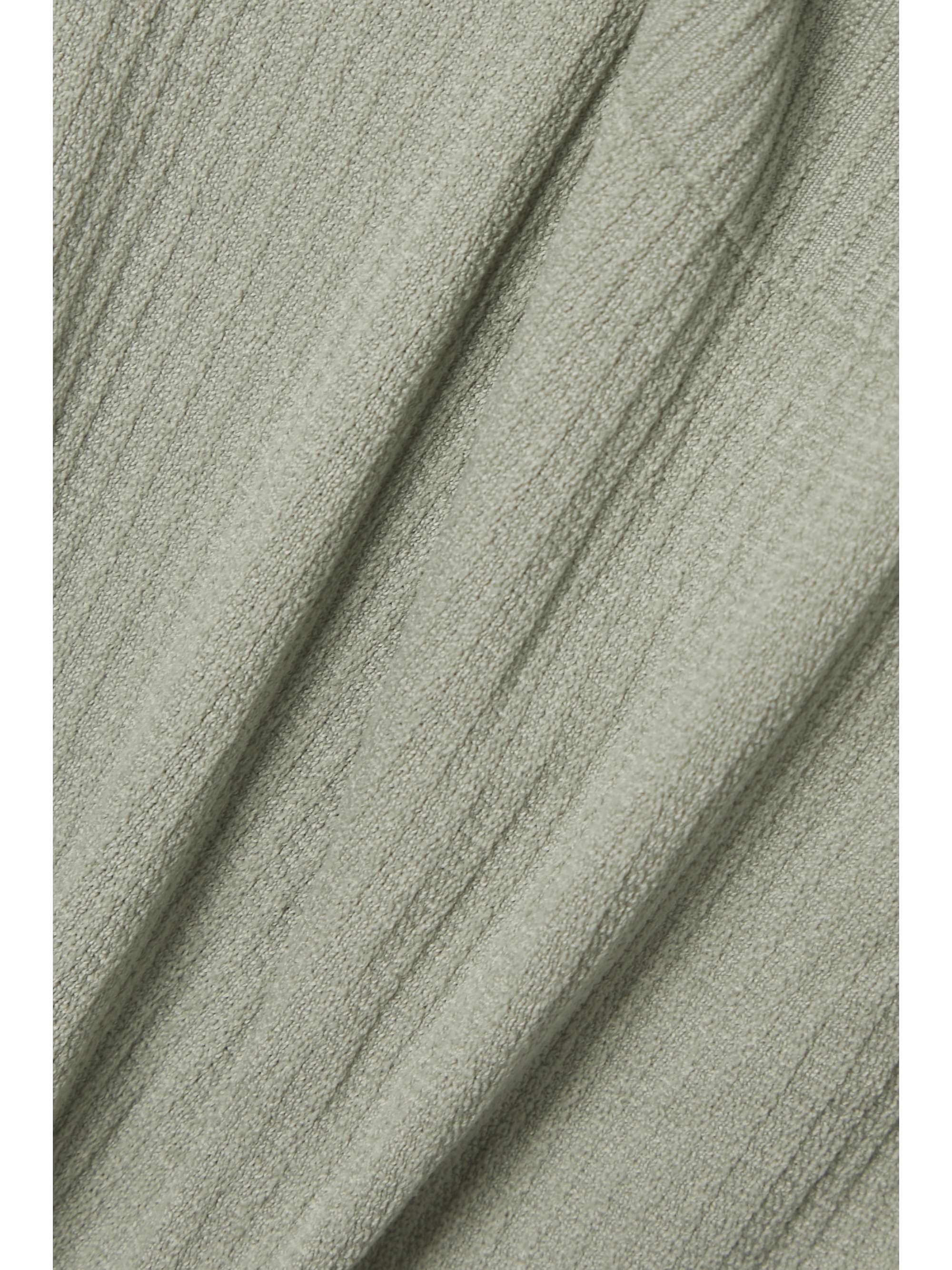 SKIMS Stretch Rib thong - Sea Haze