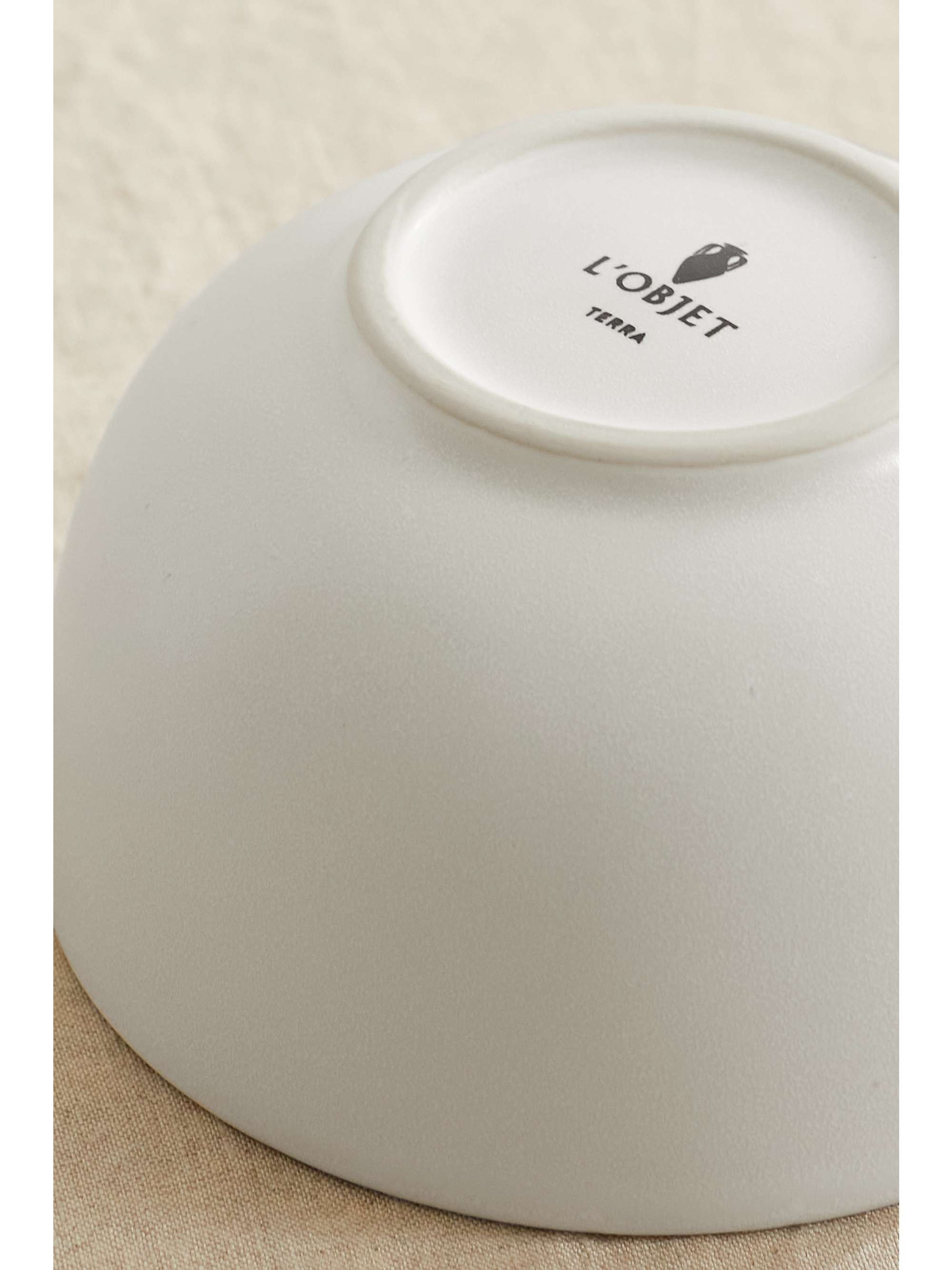 L'OBJET Terra 14cm porcelain cereal bowl