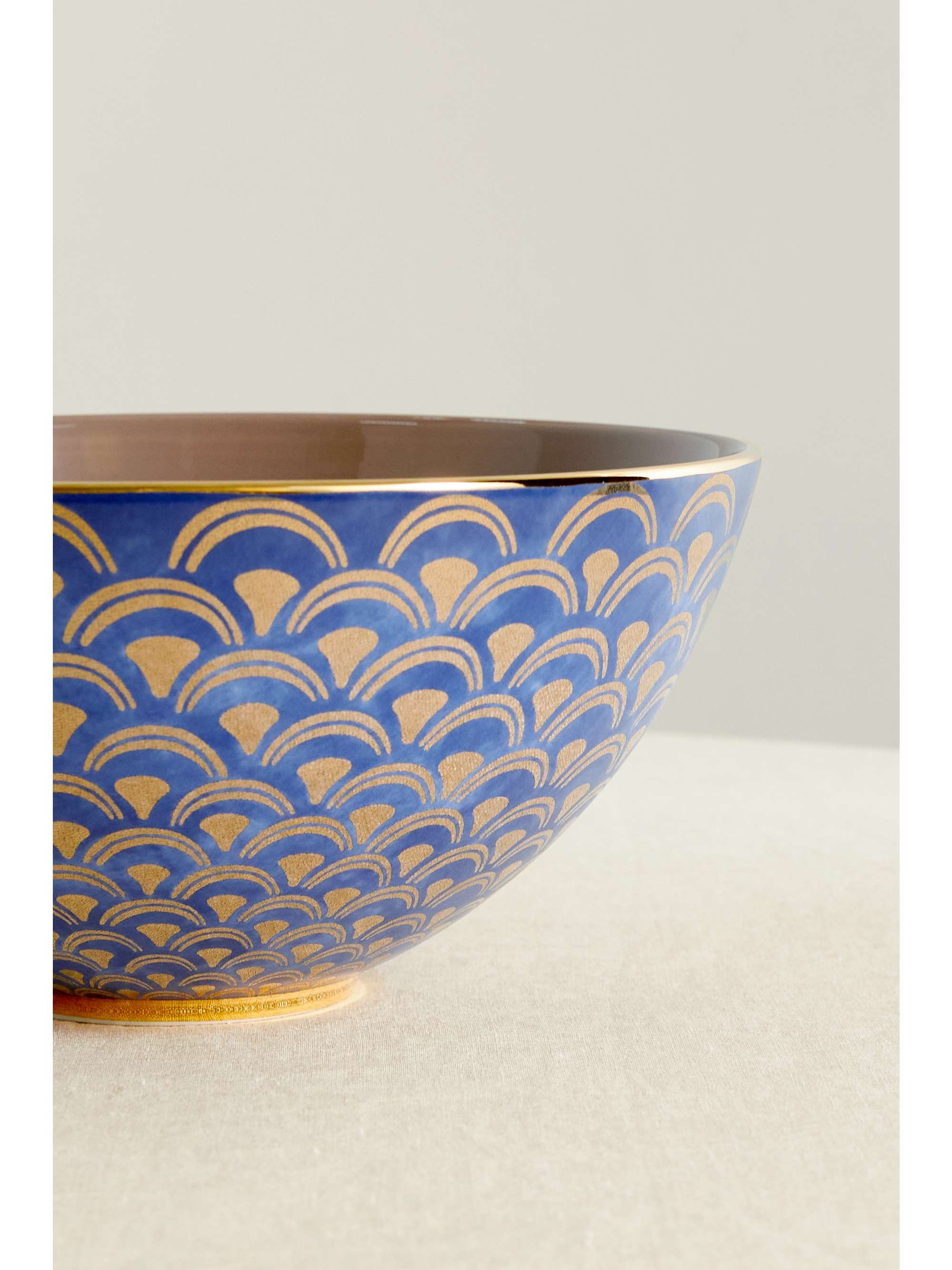 L'OBJET Fortuny 32cm large earthenware bowl
