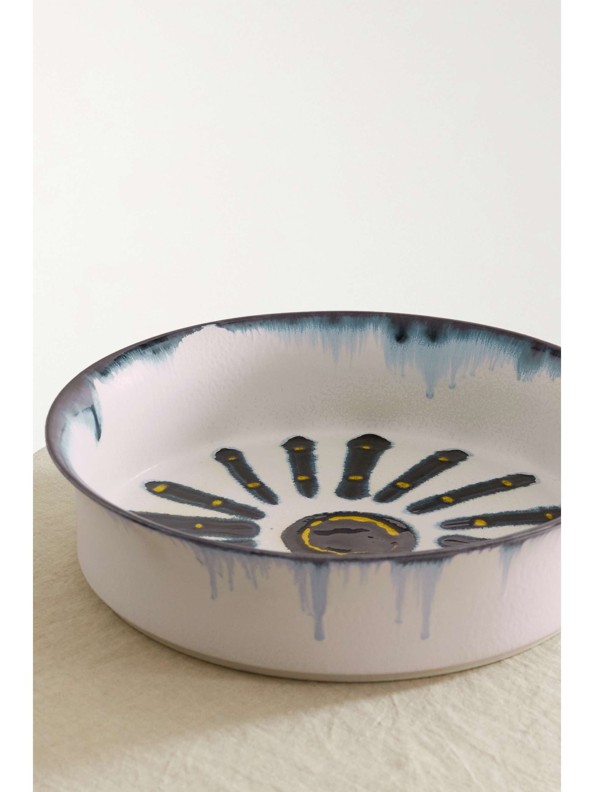 L'OBJET Bohême 37cm large porcelain bowl