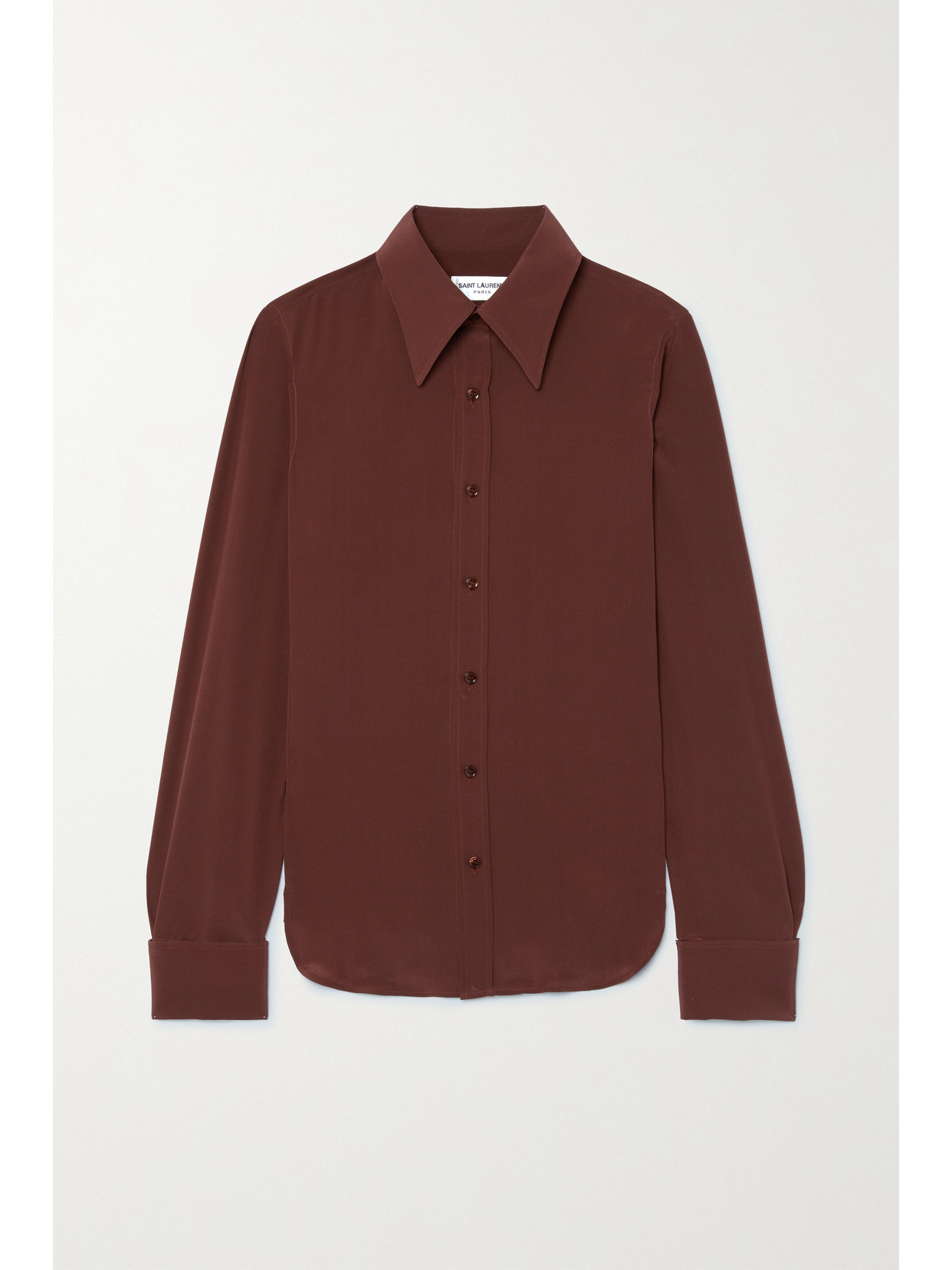 SAINT LAURENT - Silk...