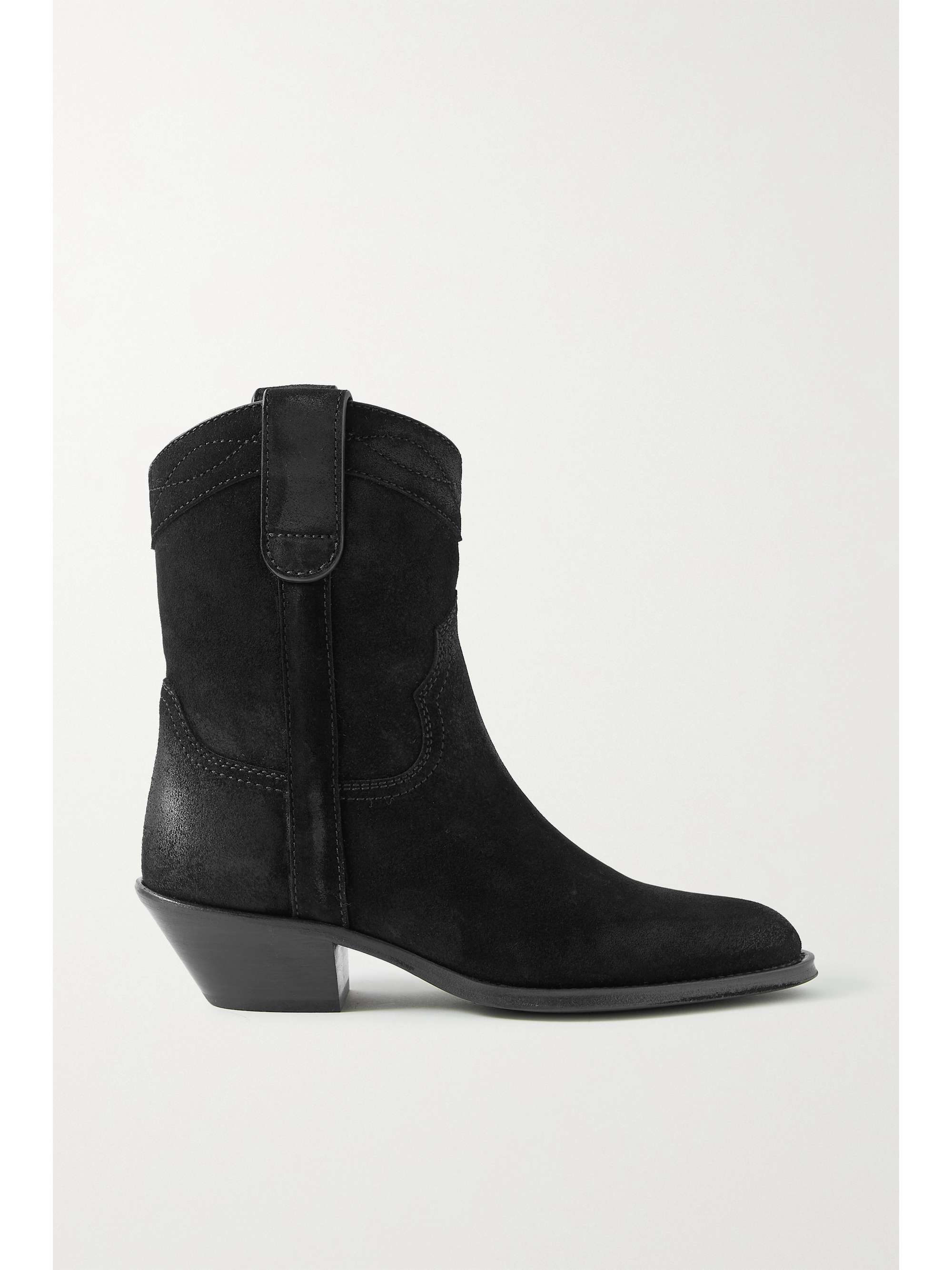 distressed ankle boots