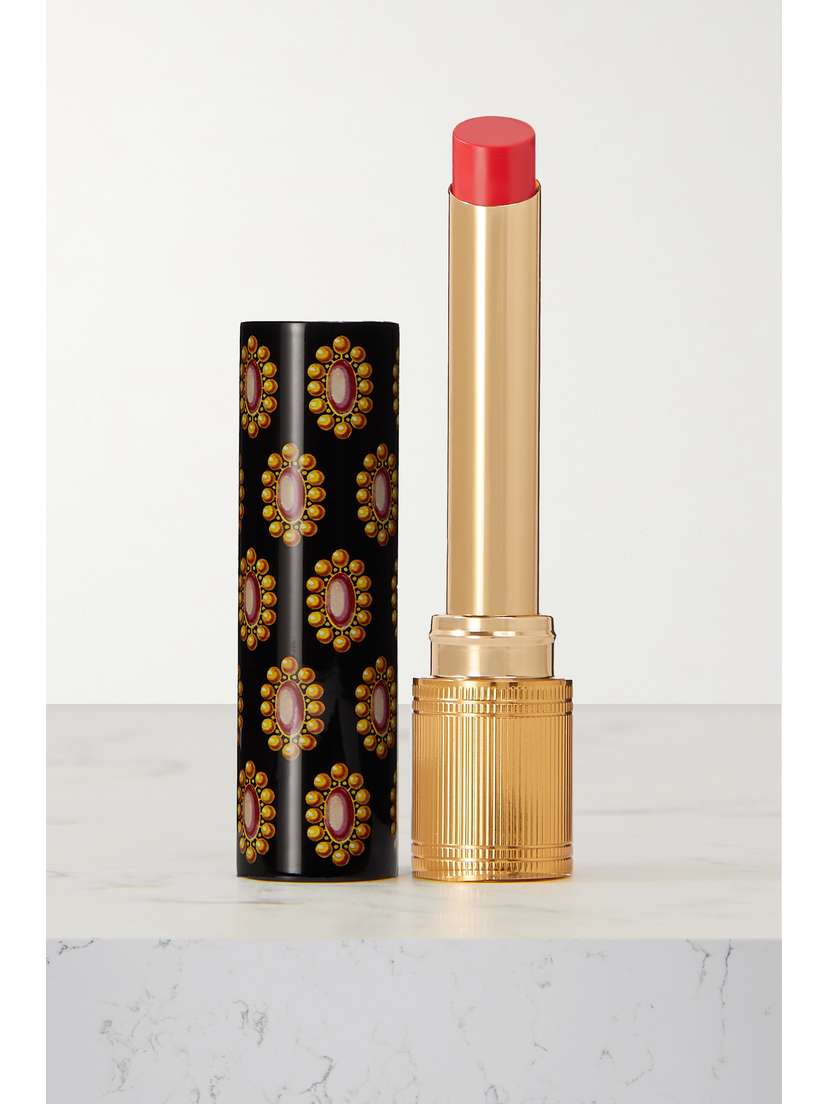 Gucci Beauty Rouge De Beauté Brillant Lipstick - Virginia Scarlet 514