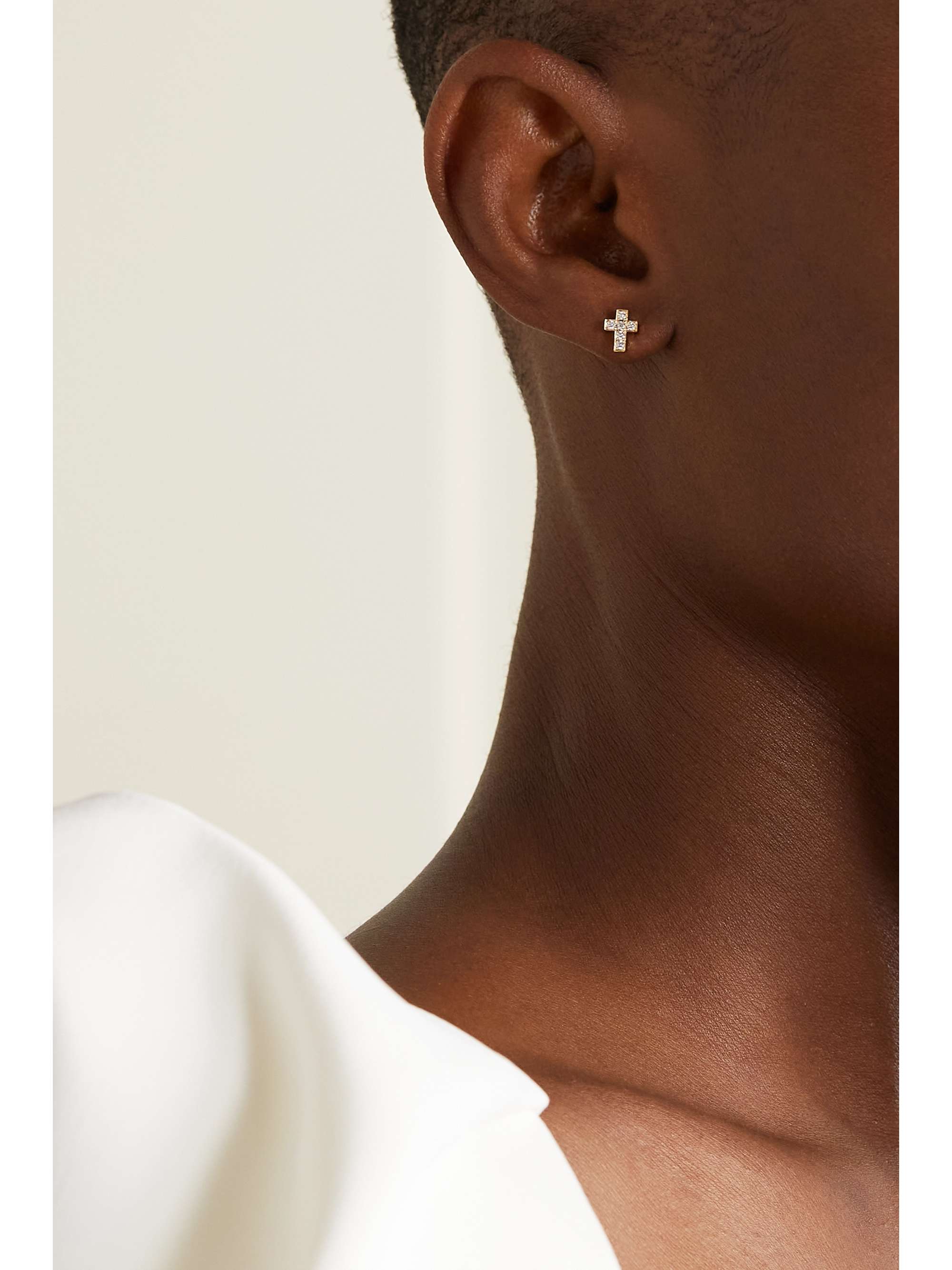 SOPHIE BILLE BRAHE Giulietta Oreille 18-karat gold diamond earring