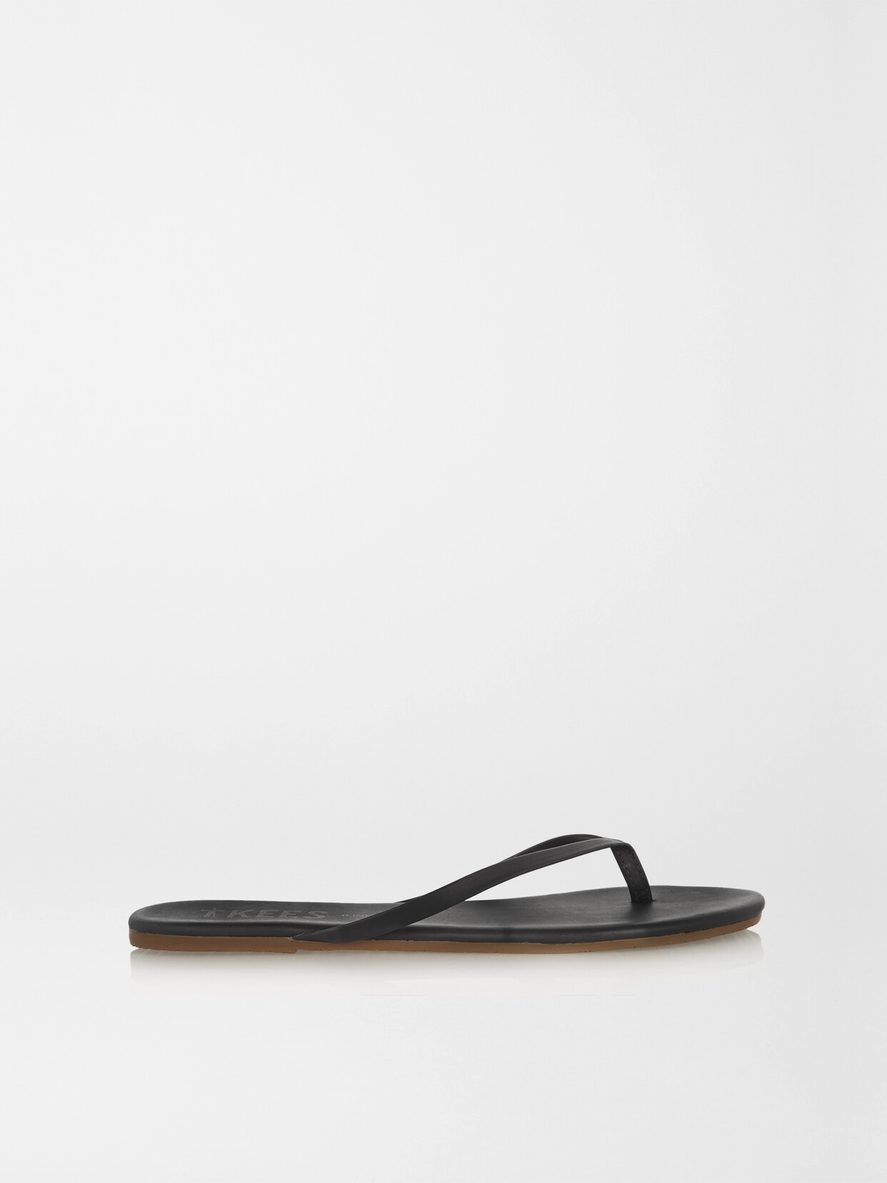 TKEES LINERS MATTE-LEATHER FLIP FLOPS