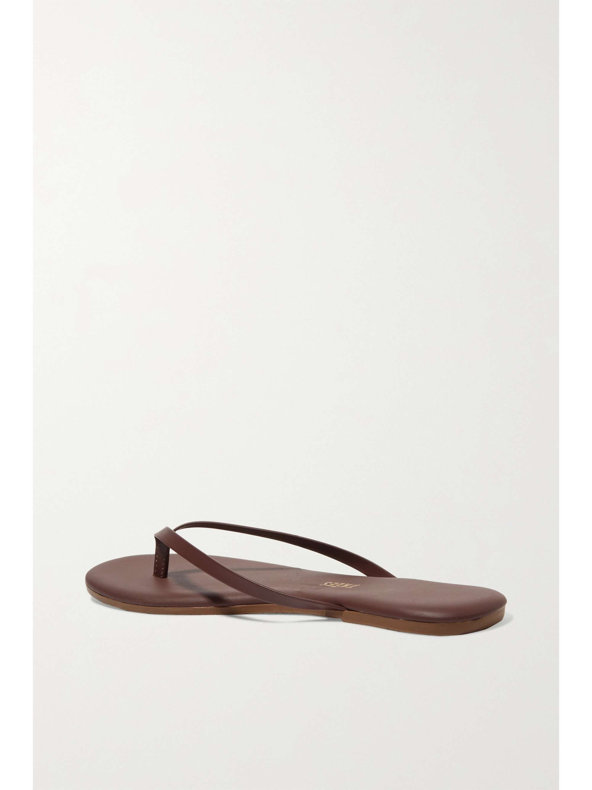 TKEES Glitters metallic suede flip flops