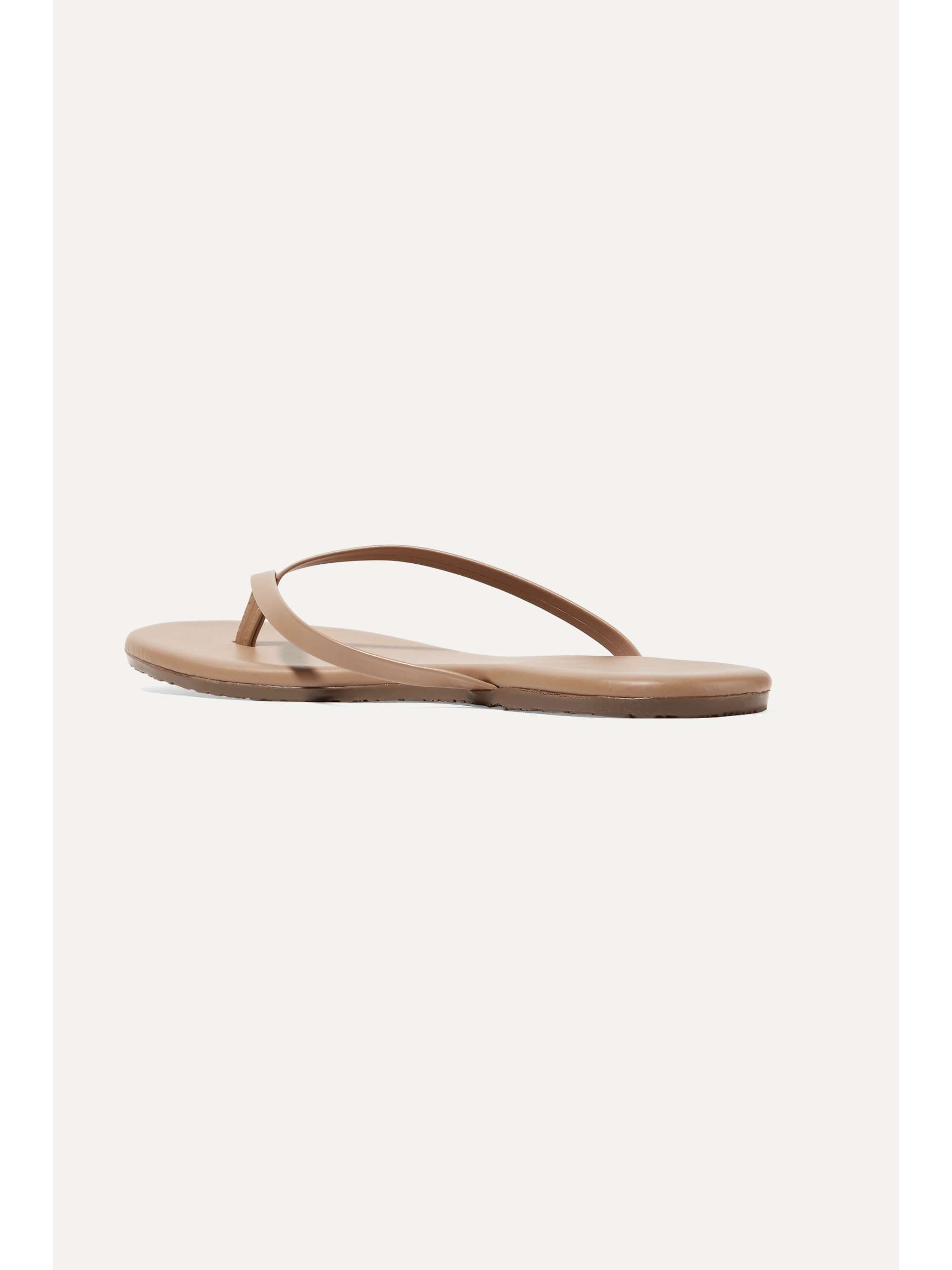 TKEES Glitters metallic suede flip flops