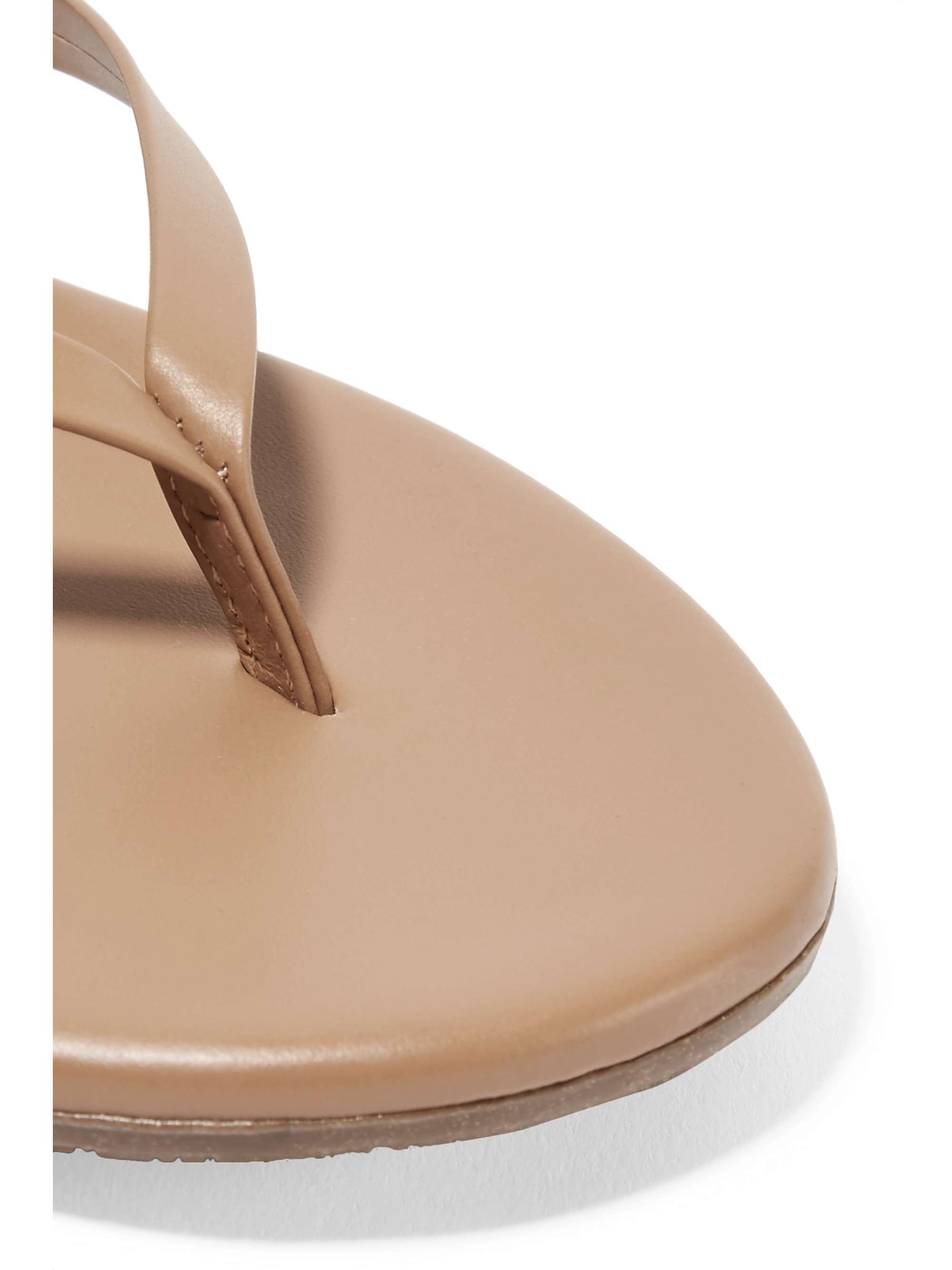 TKEES Glitters metallic suede flip flops