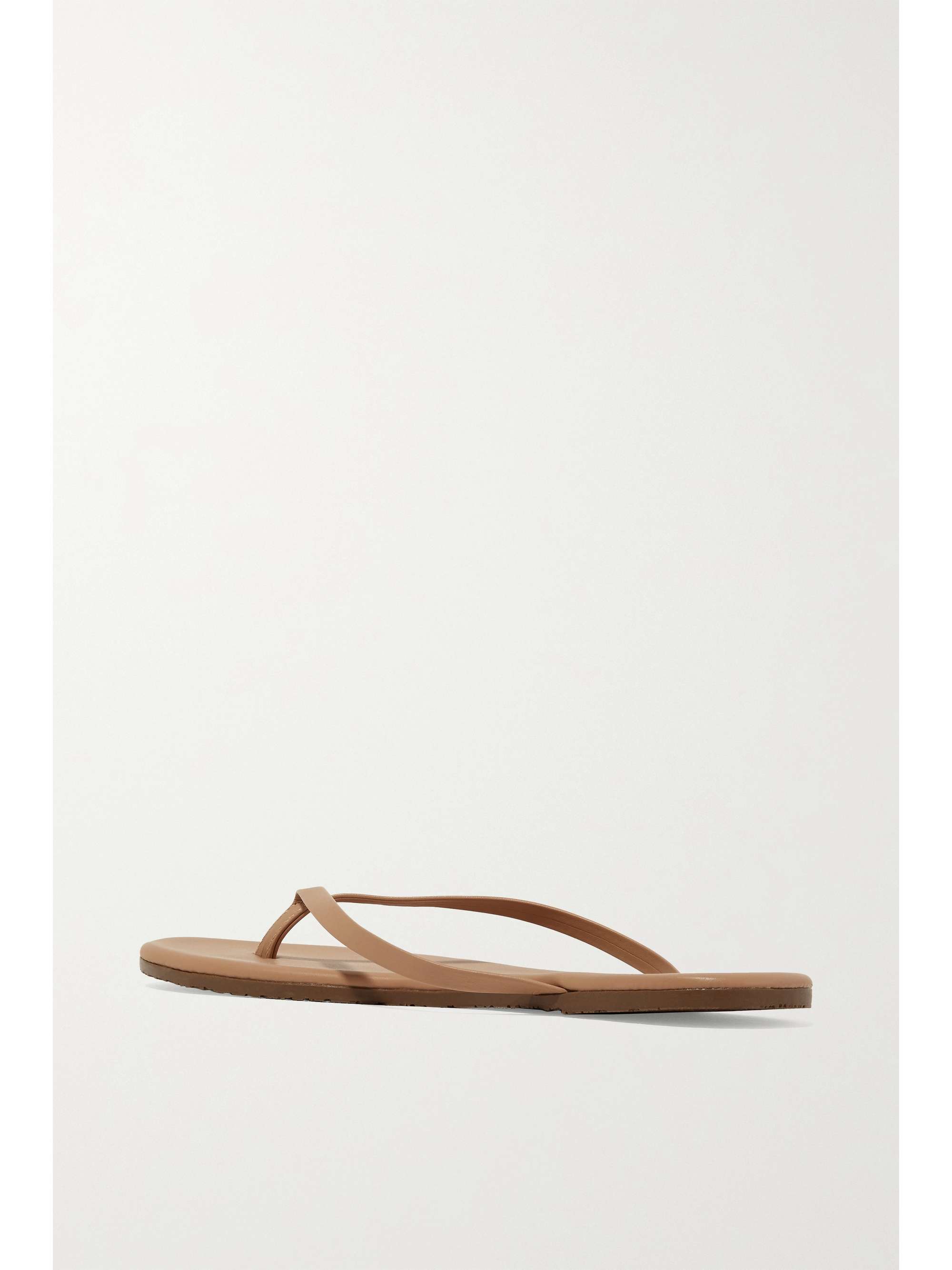 TKEES Glitters metallic suede flip flops