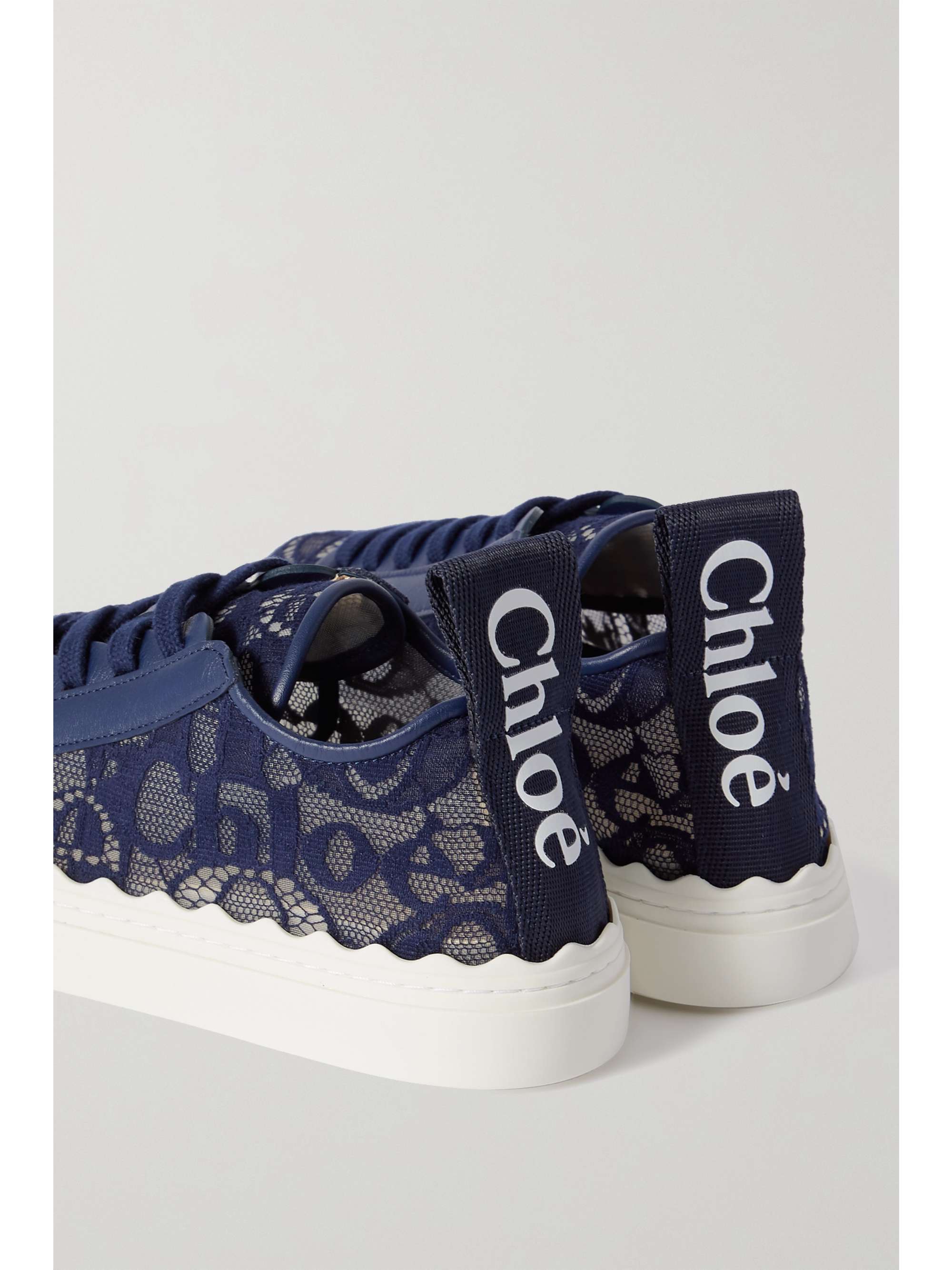 chloe trainers navy