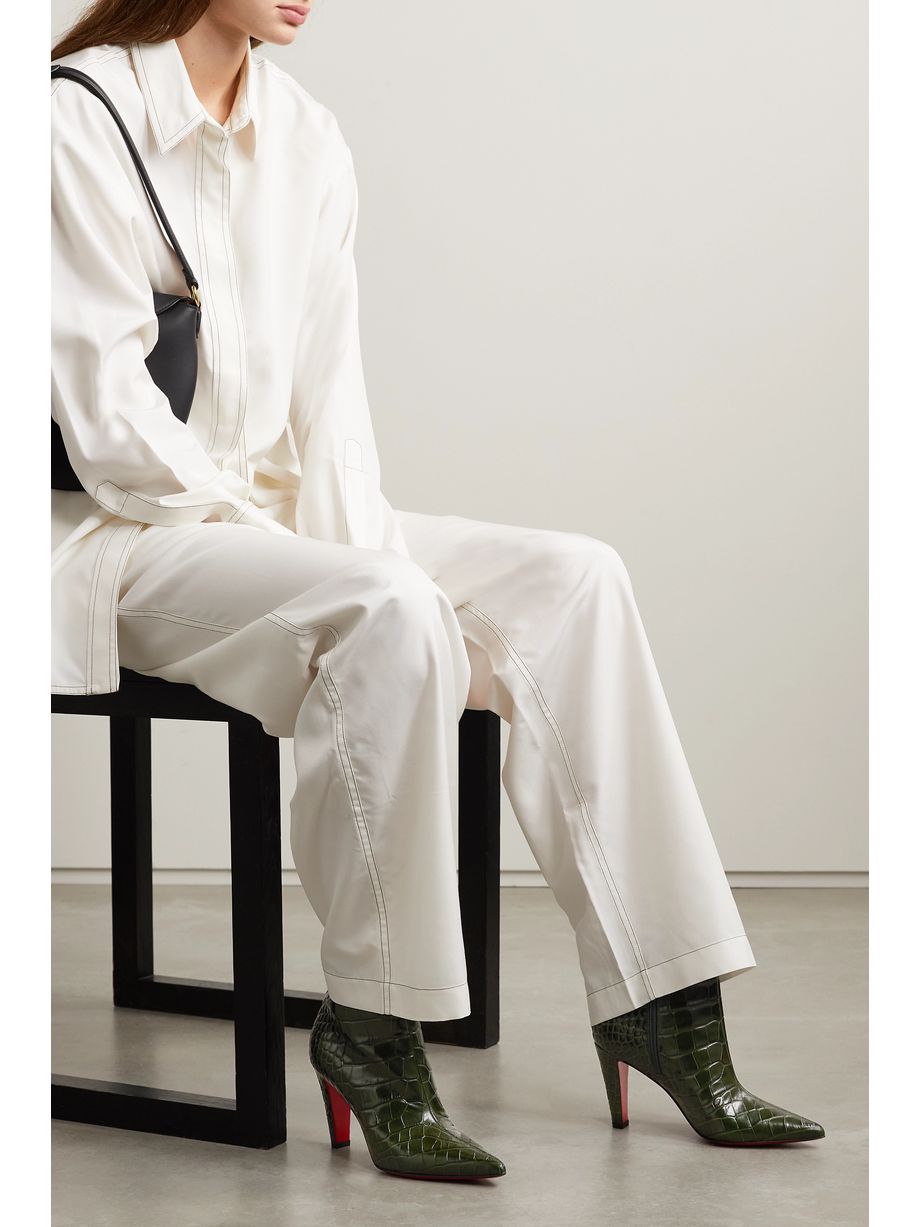 louboutin boots net a porter