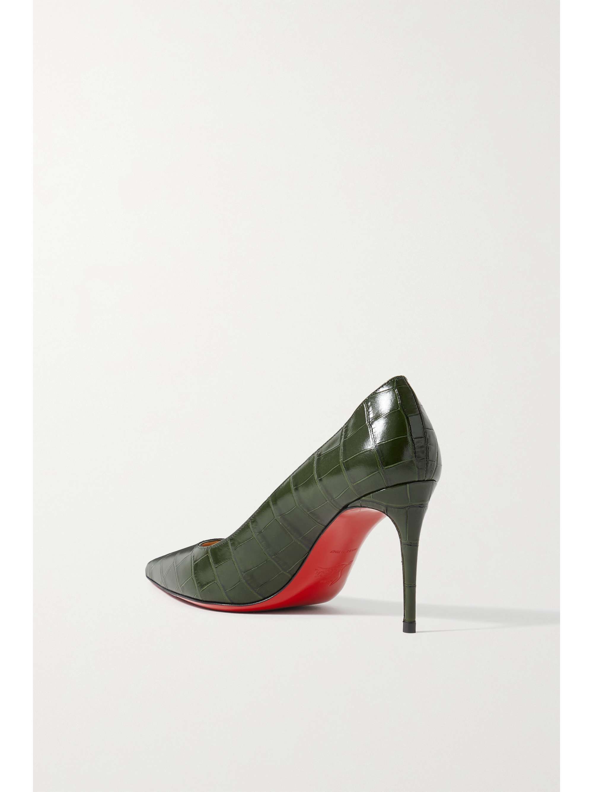 CHRISTIAN LOUBOUTIN Kate 85 suede pumps