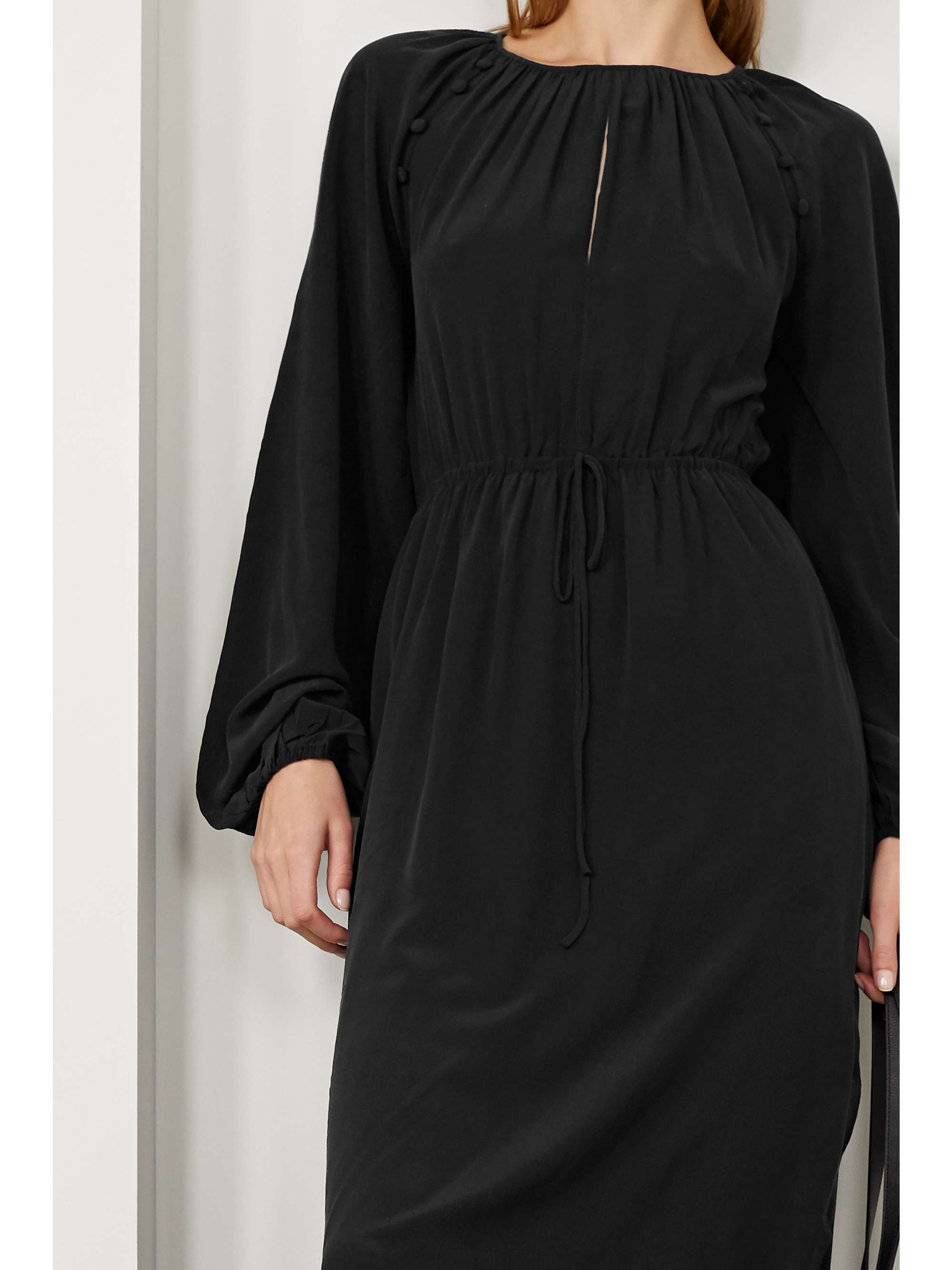 net and silk maxi