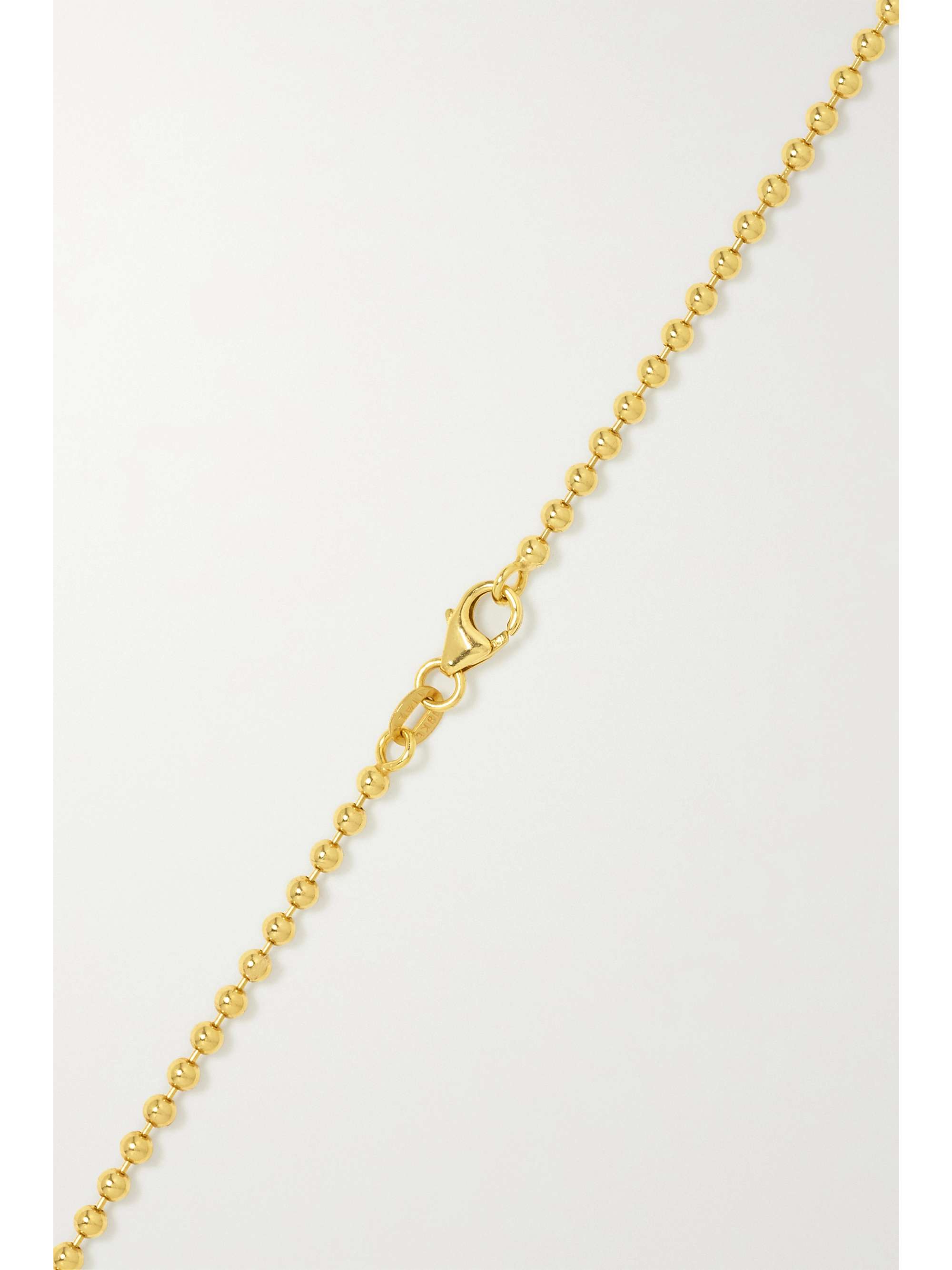 SORELLINA Tarot 18-karat gold multi-stone necklace