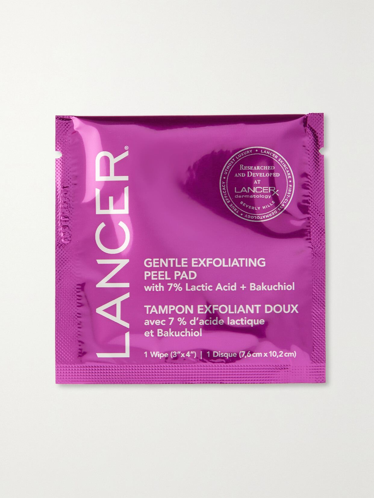 Lancer Gentle Exfoliating Peel Pads In Colorless