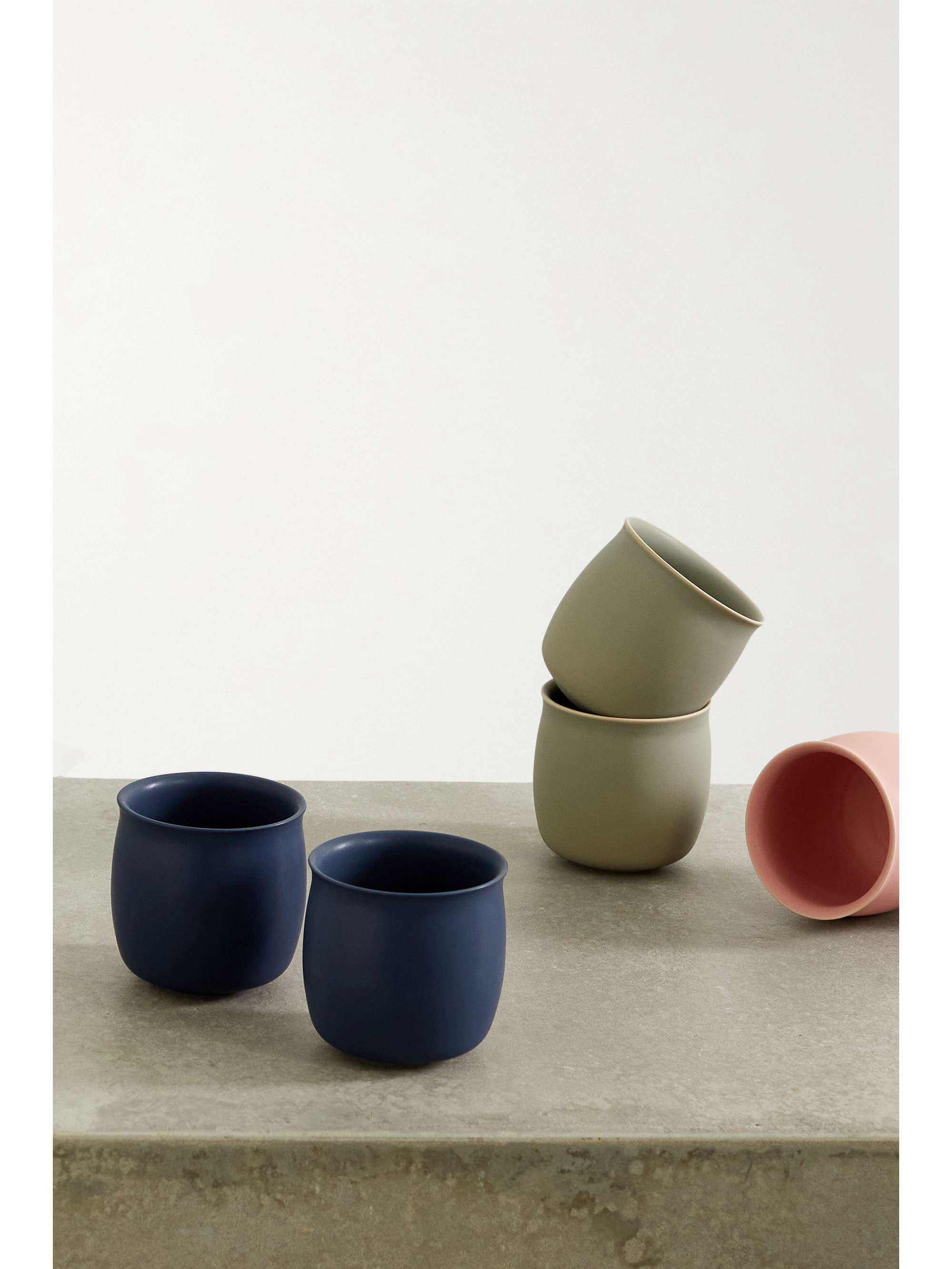 RAAWII Alev set of two medium earthenware cups