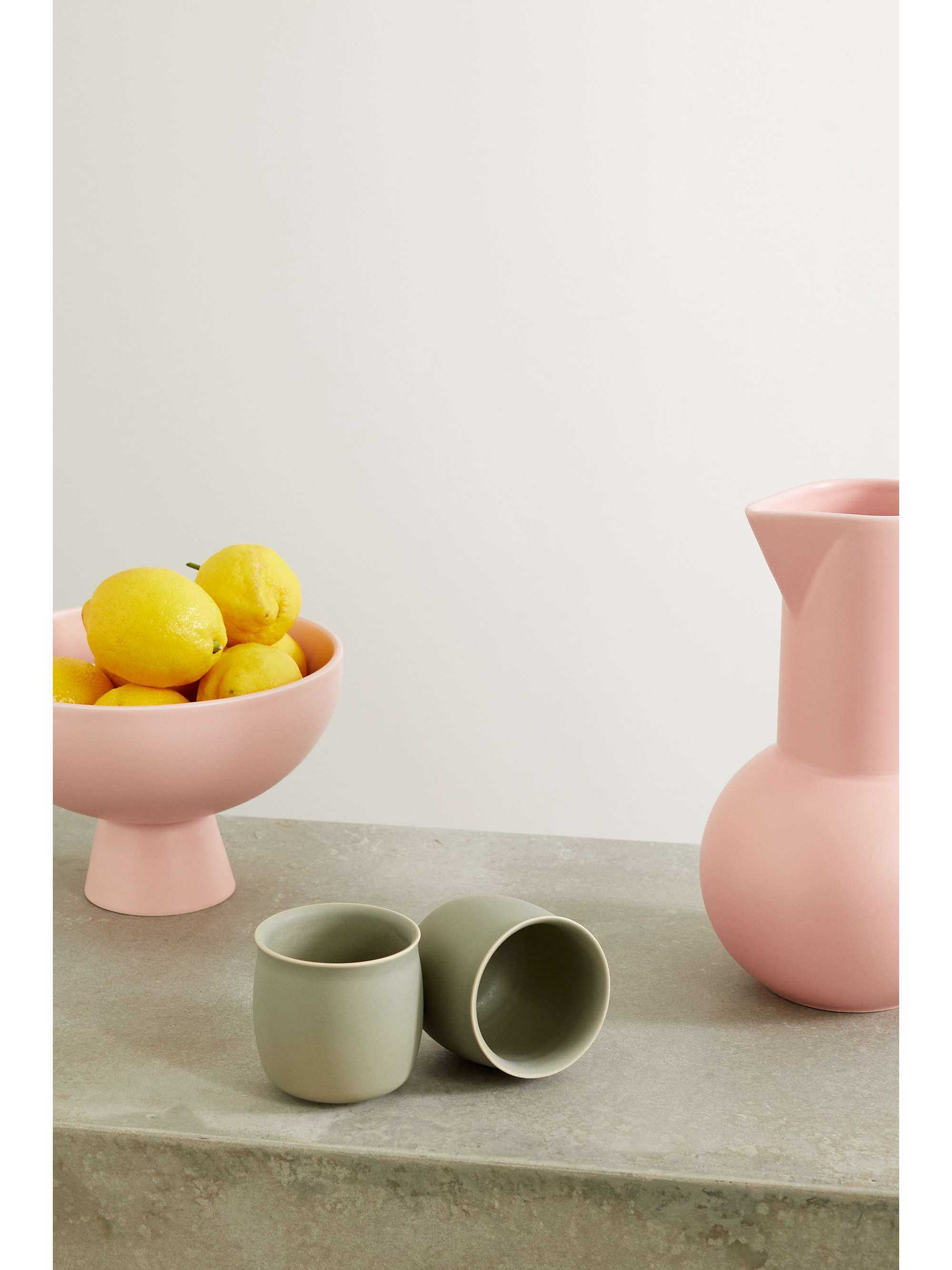 RAAWII Alev set of two medium earthenware cups