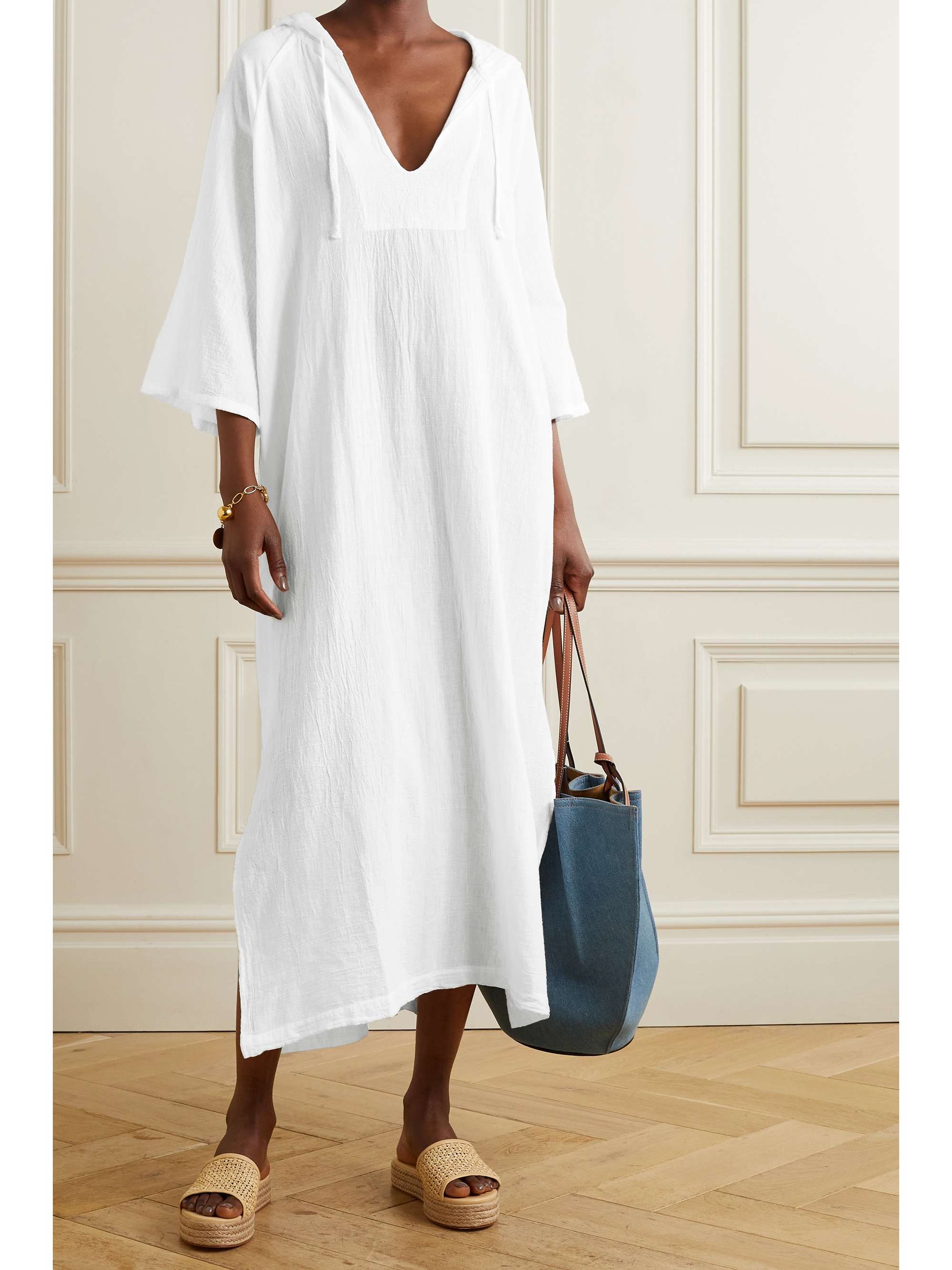 gauze caftan