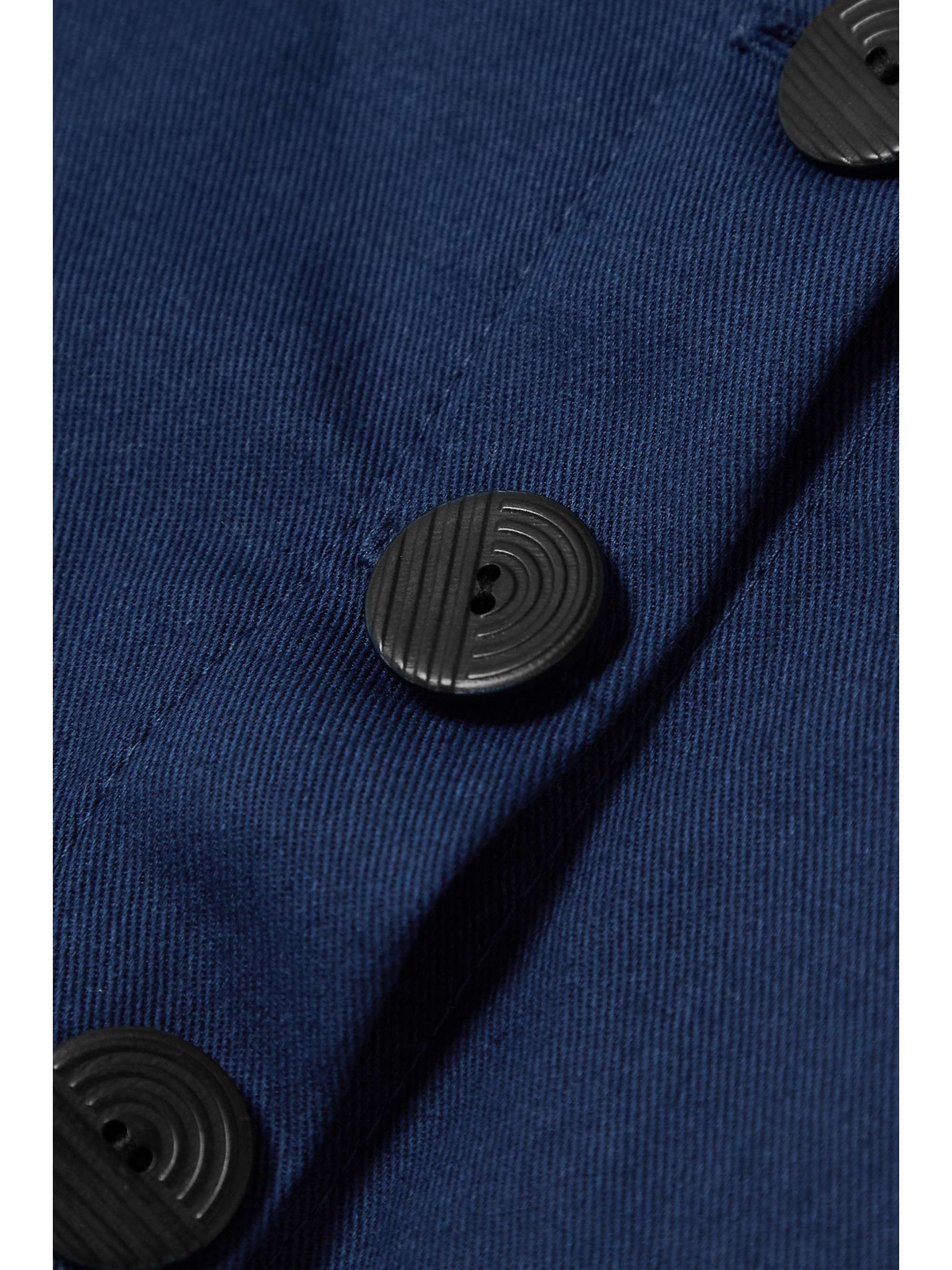 PARADISED + NET SUSTAIN Sailor cotton-twill shorts