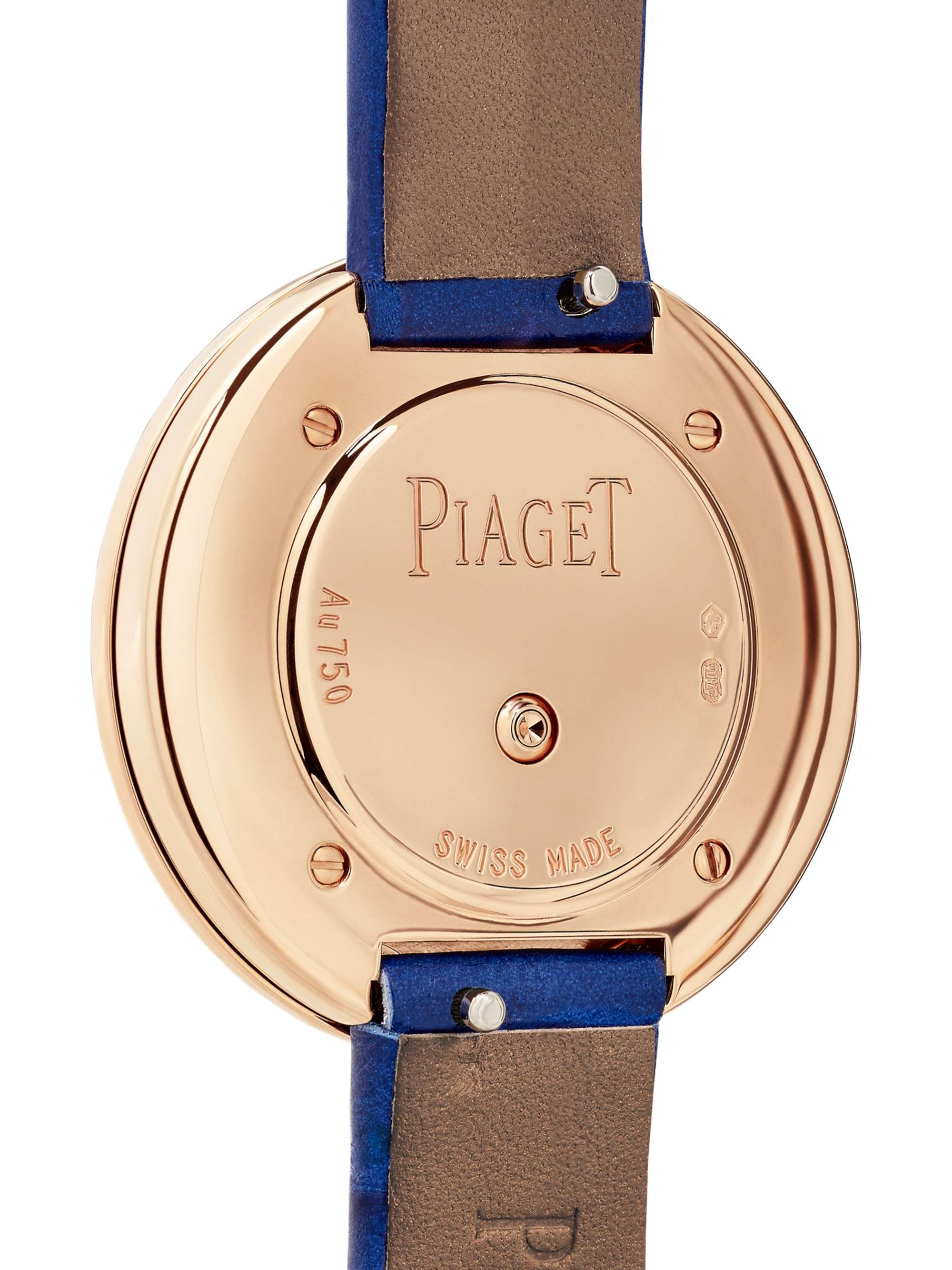 PIAGET Possession 29mm 18-karat rose gold, alligator, diamond and ruby watch