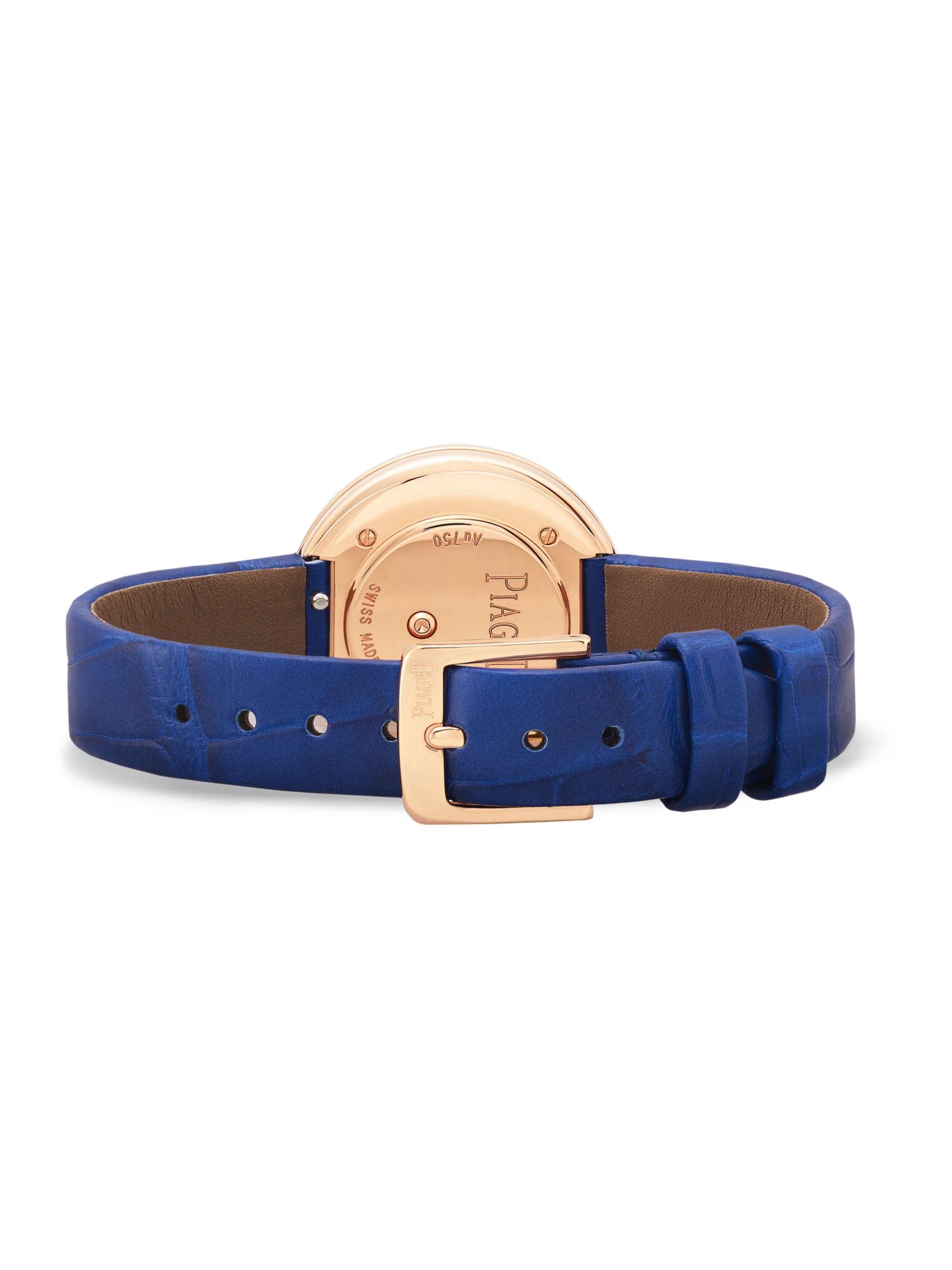 PIAGET Possession 29mm 18-karat rose gold, alligator, diamond and ruby watch