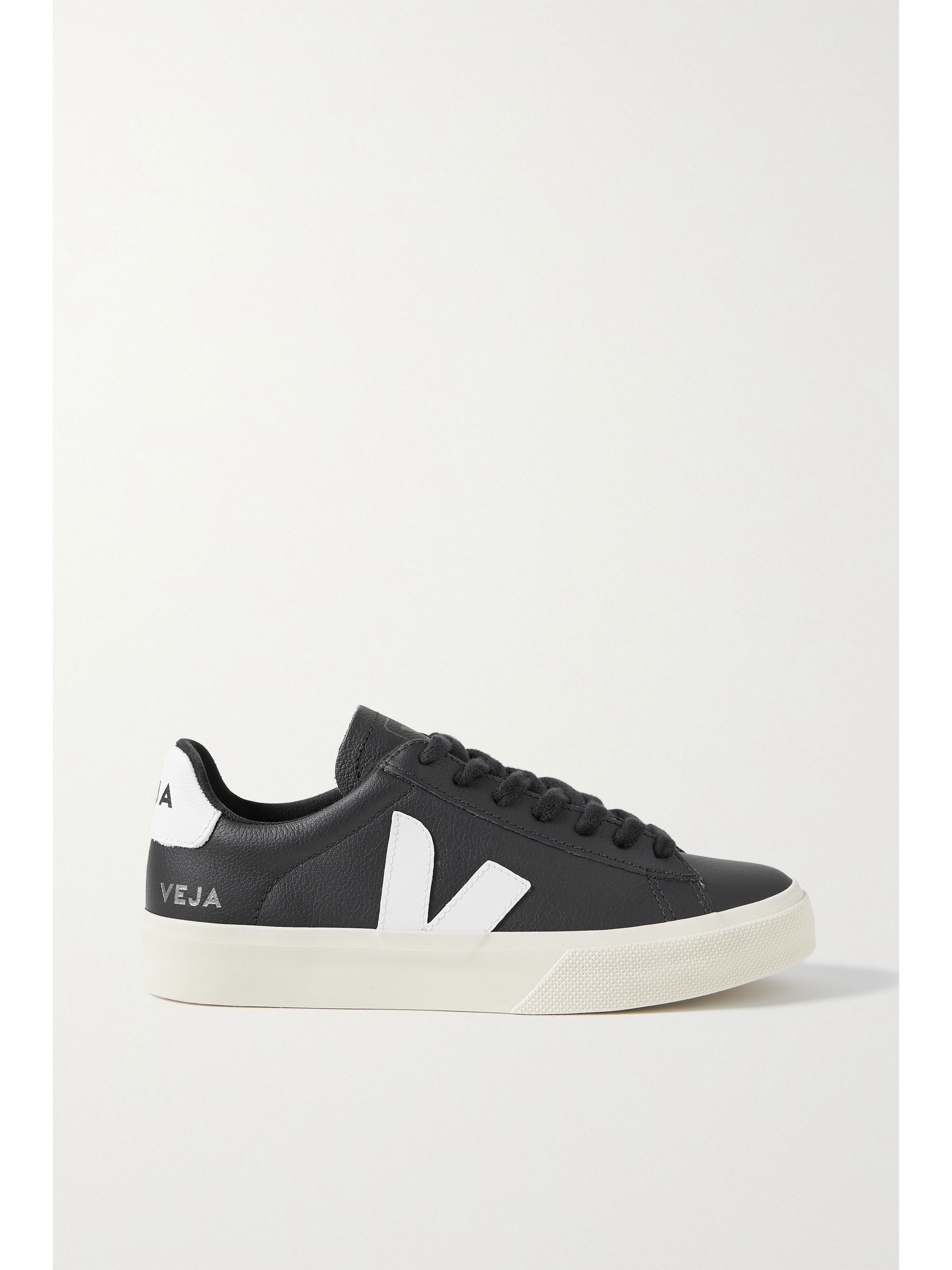 veja campo leather sneakers black