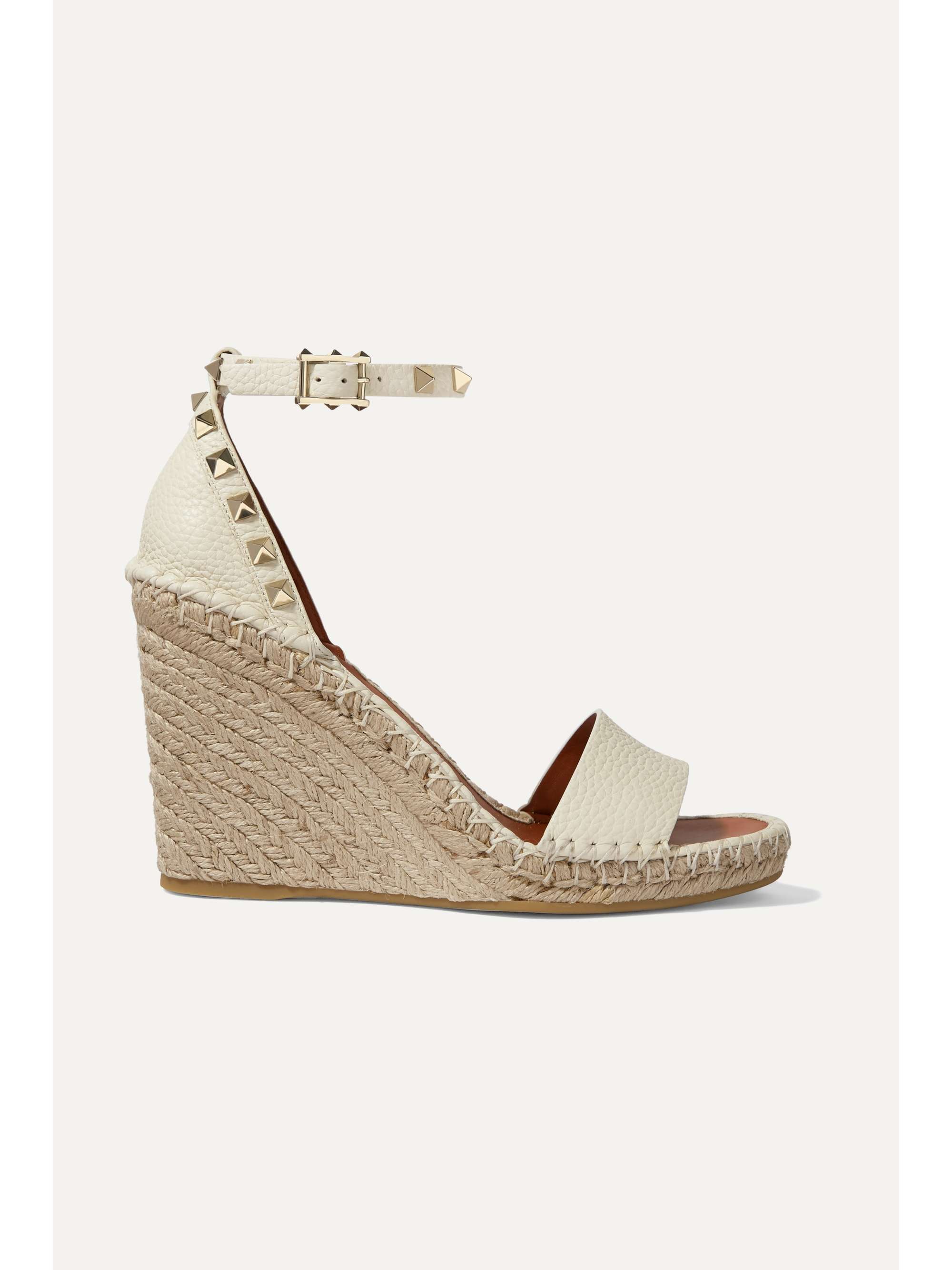 valentino rockstud light ivory