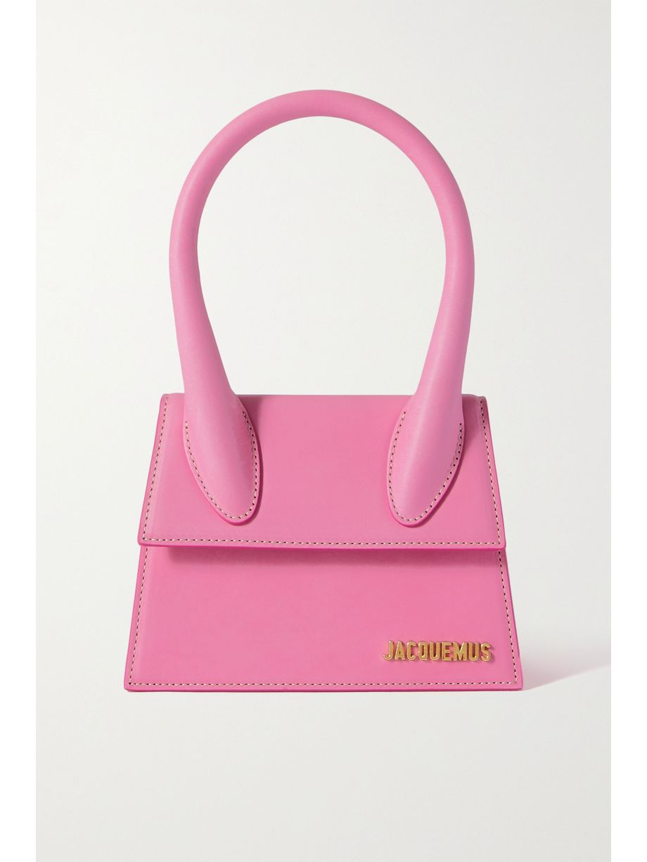 jacquemus pink le chiquito noeud bag