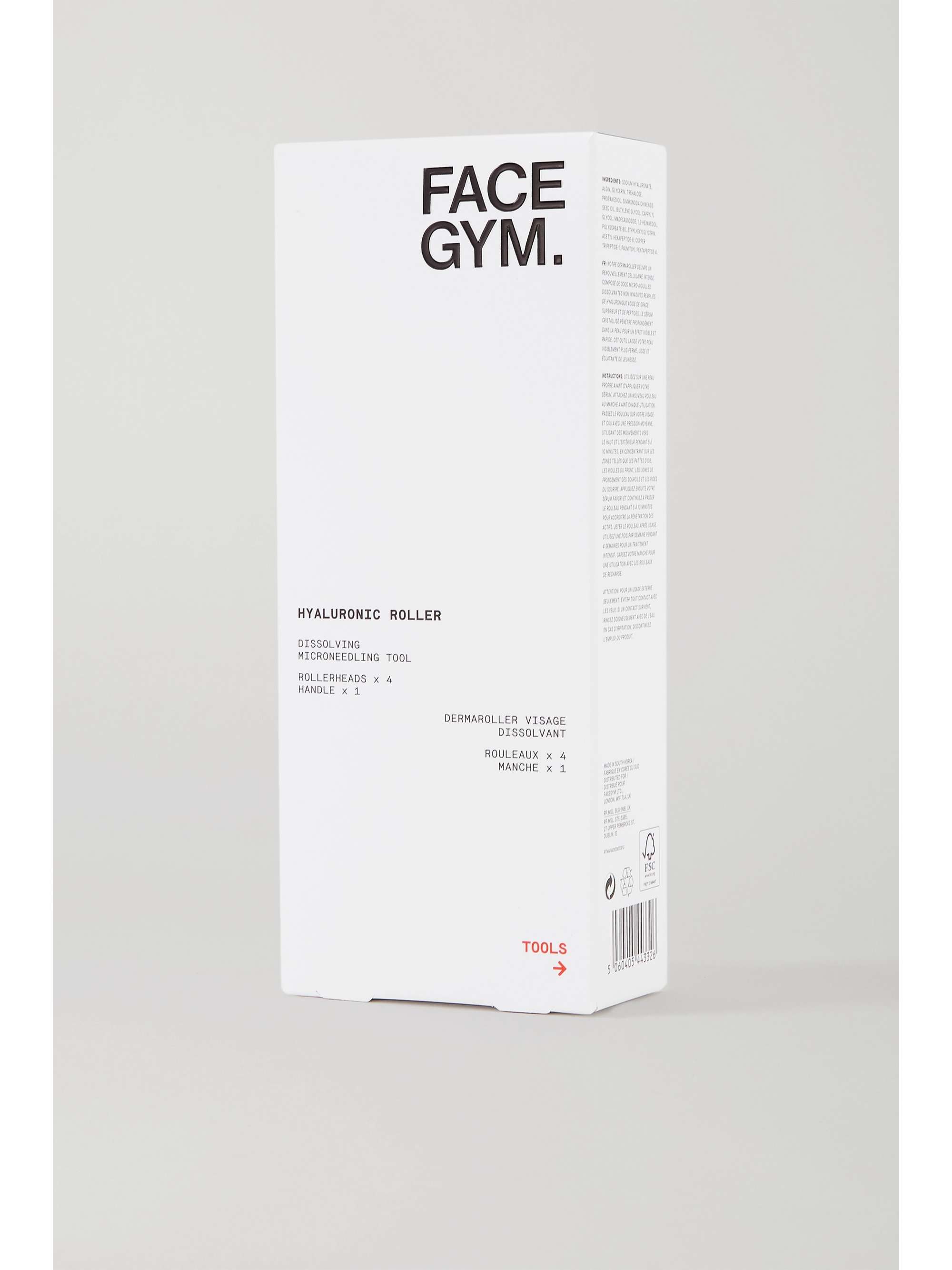 FACEGYM Hyaluronic Roller Dissolving Microneedling Tool NETAPORTER