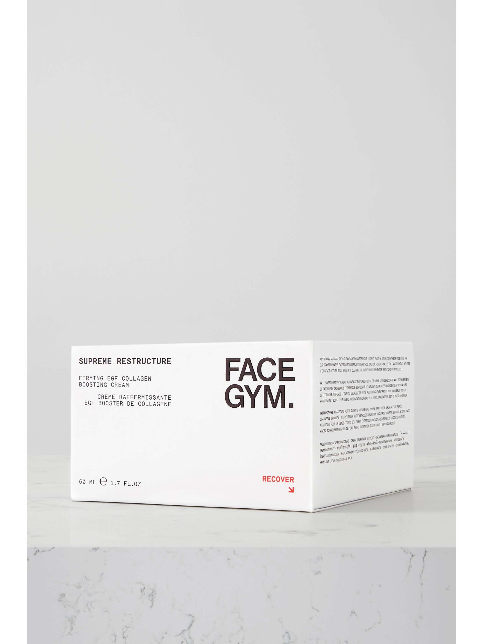 FACEGYM Supreme Restructure Firming EGF Collagen Boosting Cream, 50ml