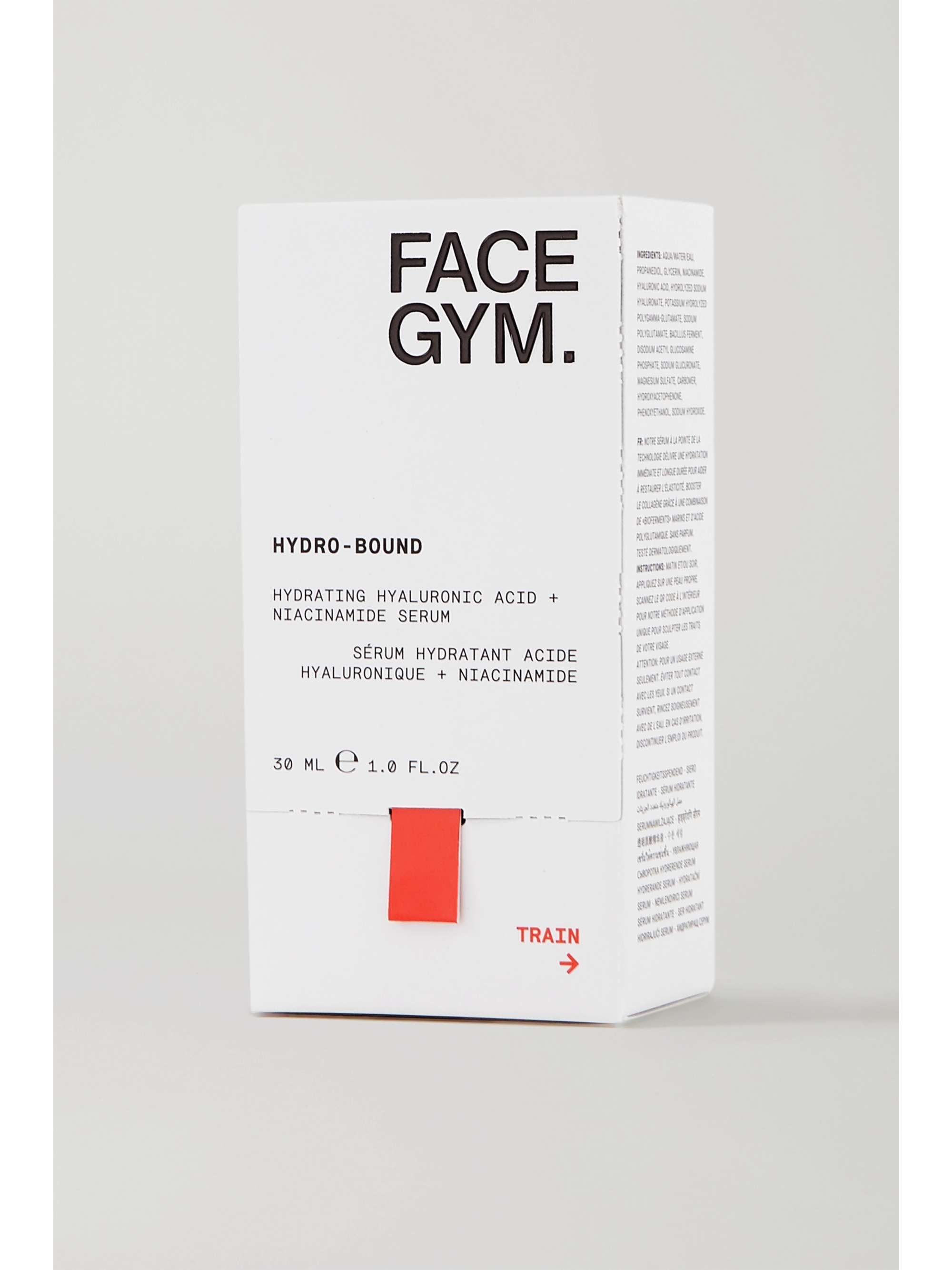 FACEGYM Hydro-bound Hydrating Hyaluronic Acid + Niacinamide Serum, 30ml