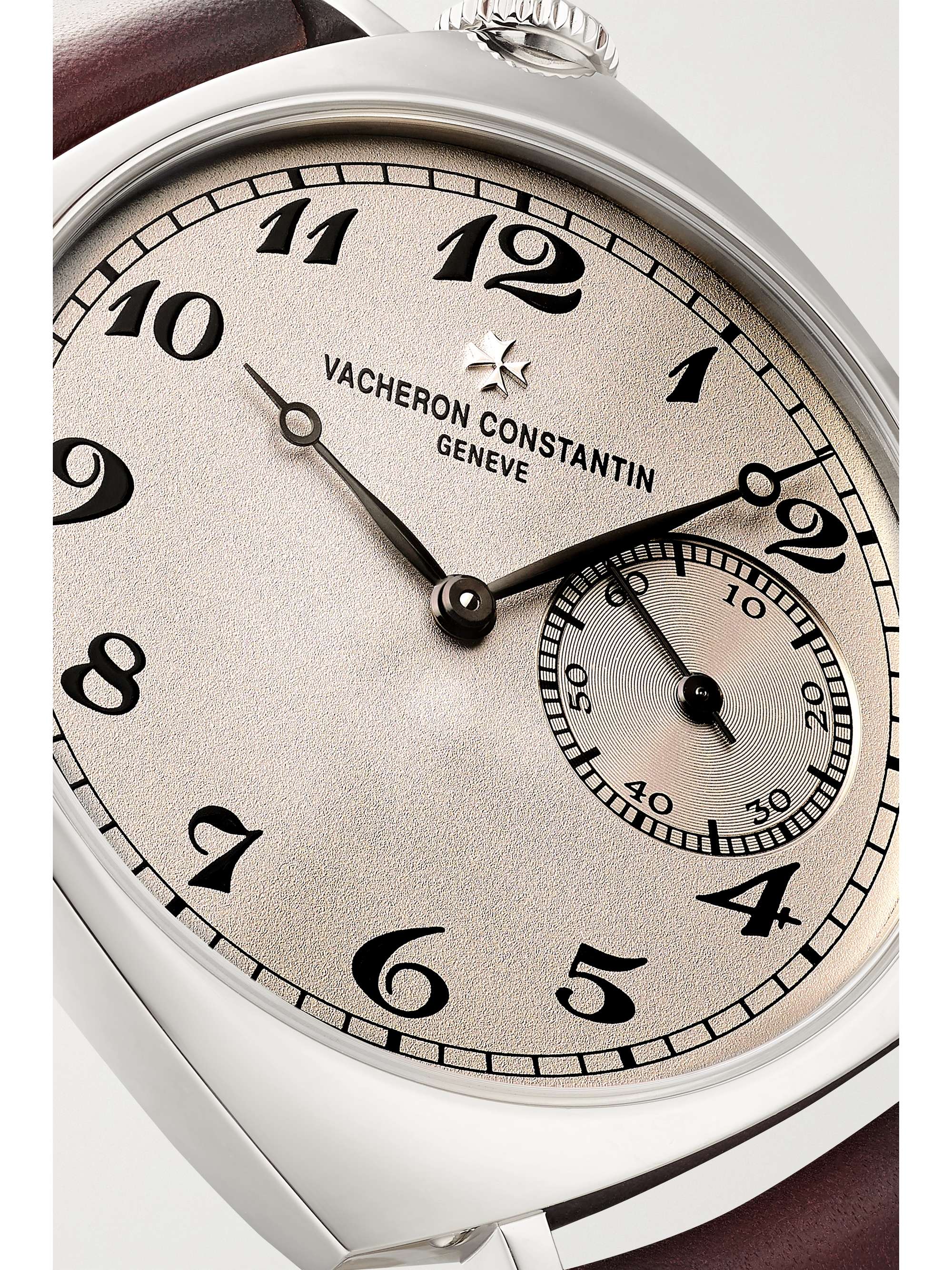 VACHERON CONSTANTIN Montre à remontage manuel en or rose 18 carats (750/1000) à bracelet en alligator Historiques American 1921 36,5 mm