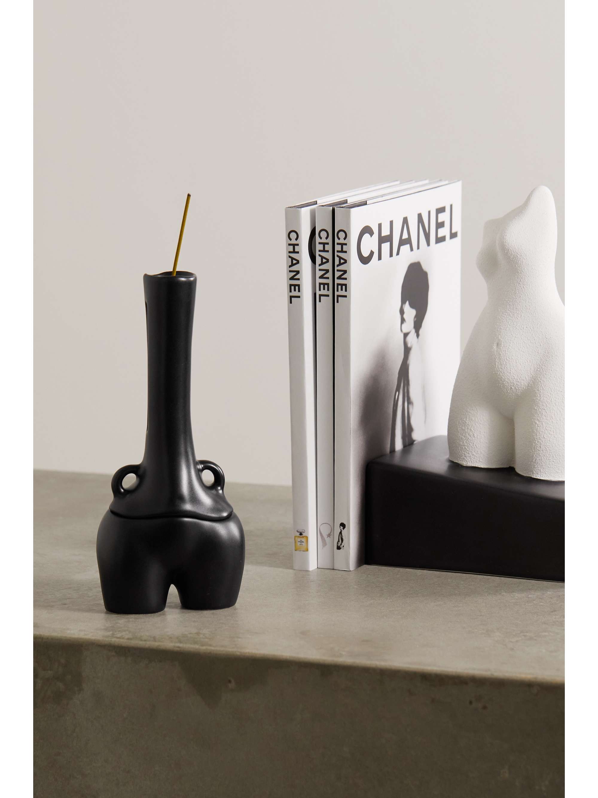 ANISSA KERMICHE Love Handles porcelain incense holder