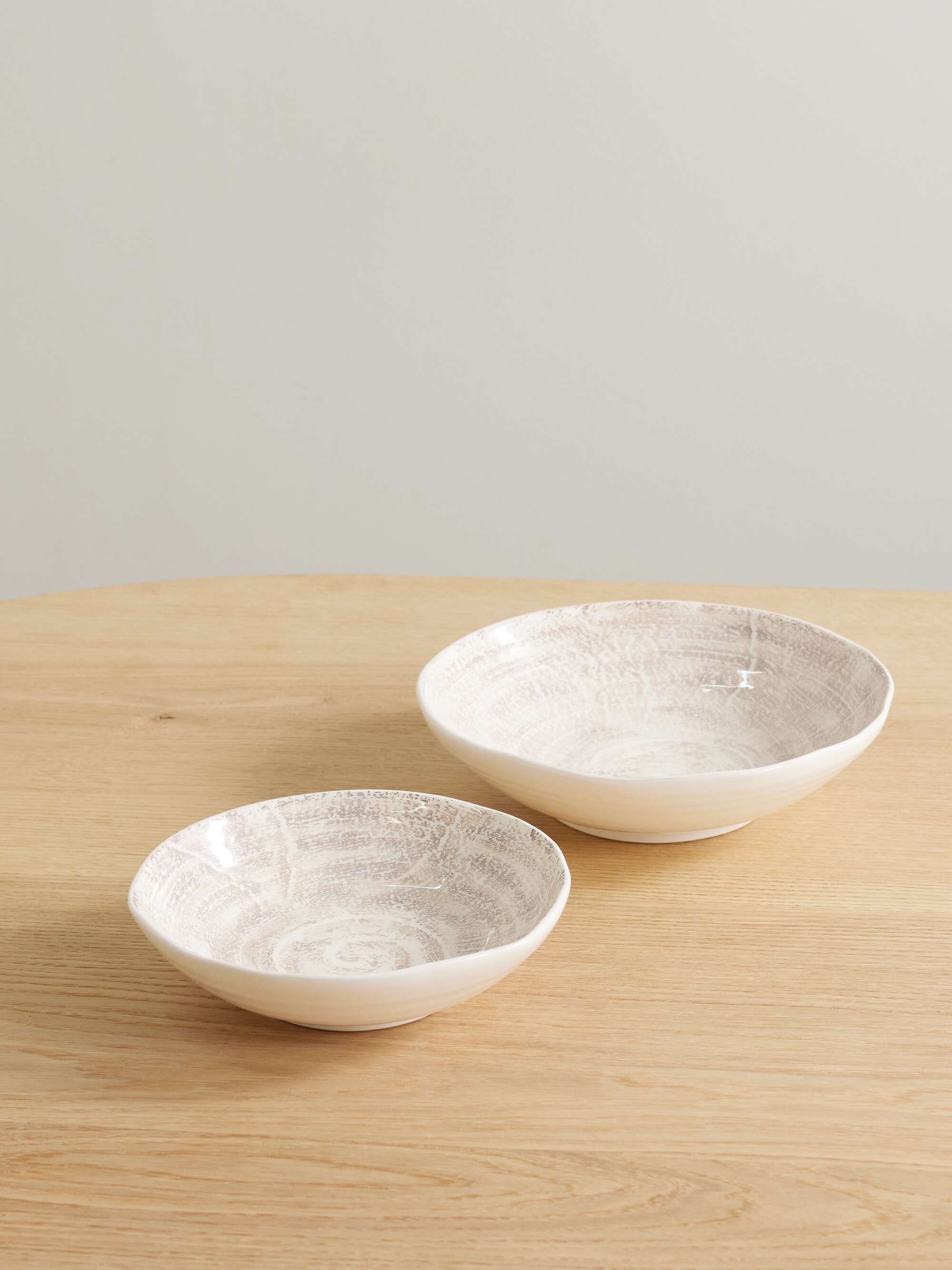 Brunello Cucinelli set of ceramic bowls
