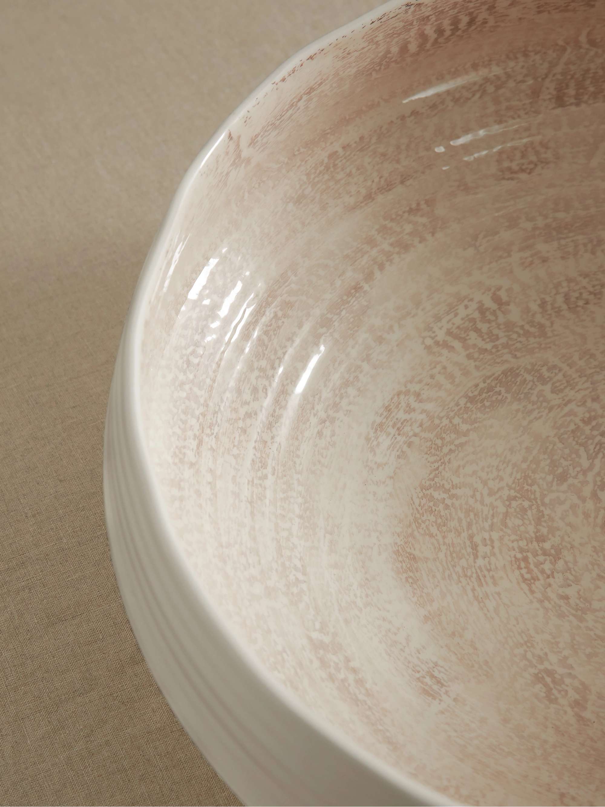 BRUNELLO CUCINELLI Large glazed ceramic bowl