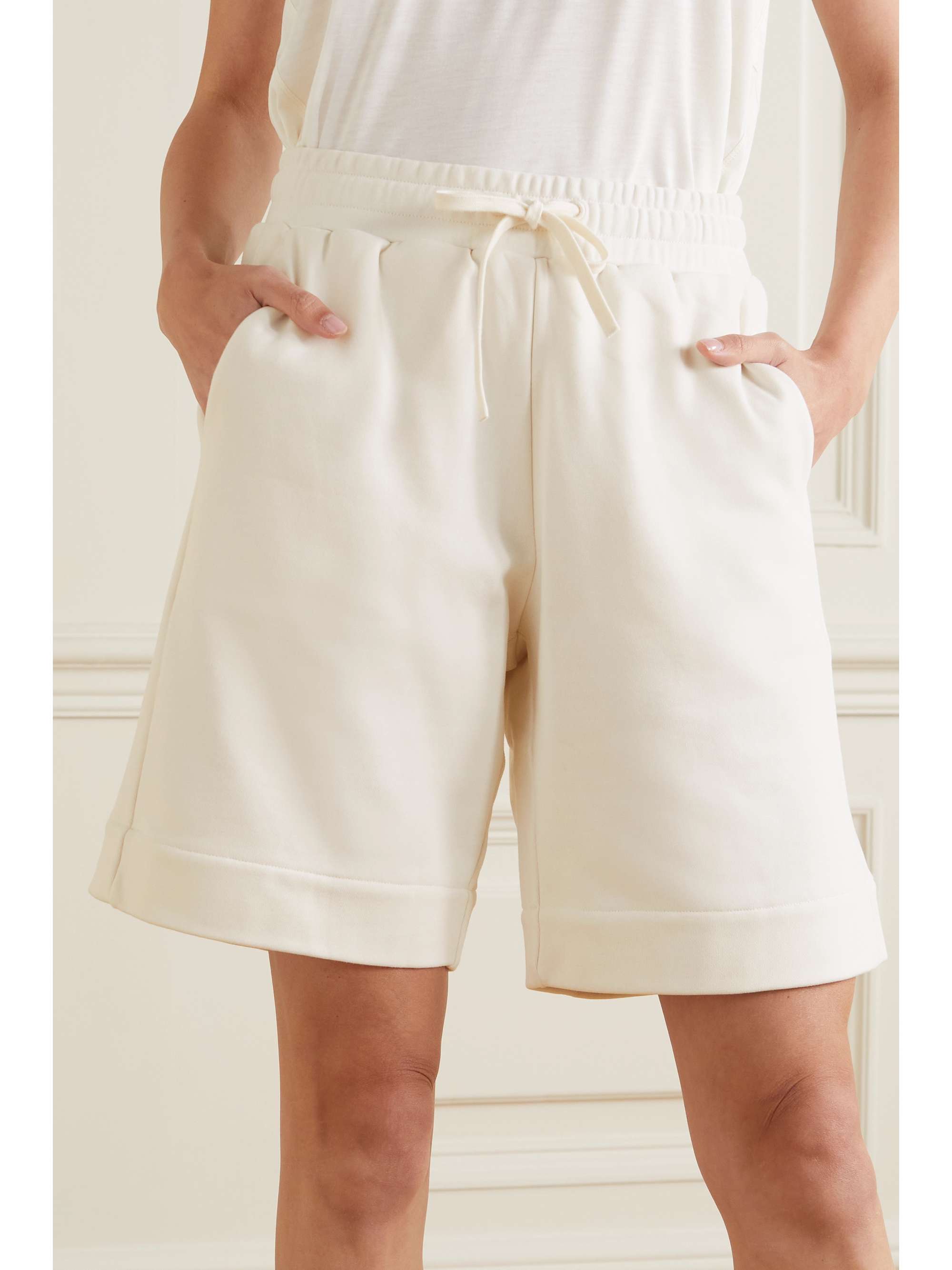 ERNEST LEOTY Eve cotton-jersey shorts