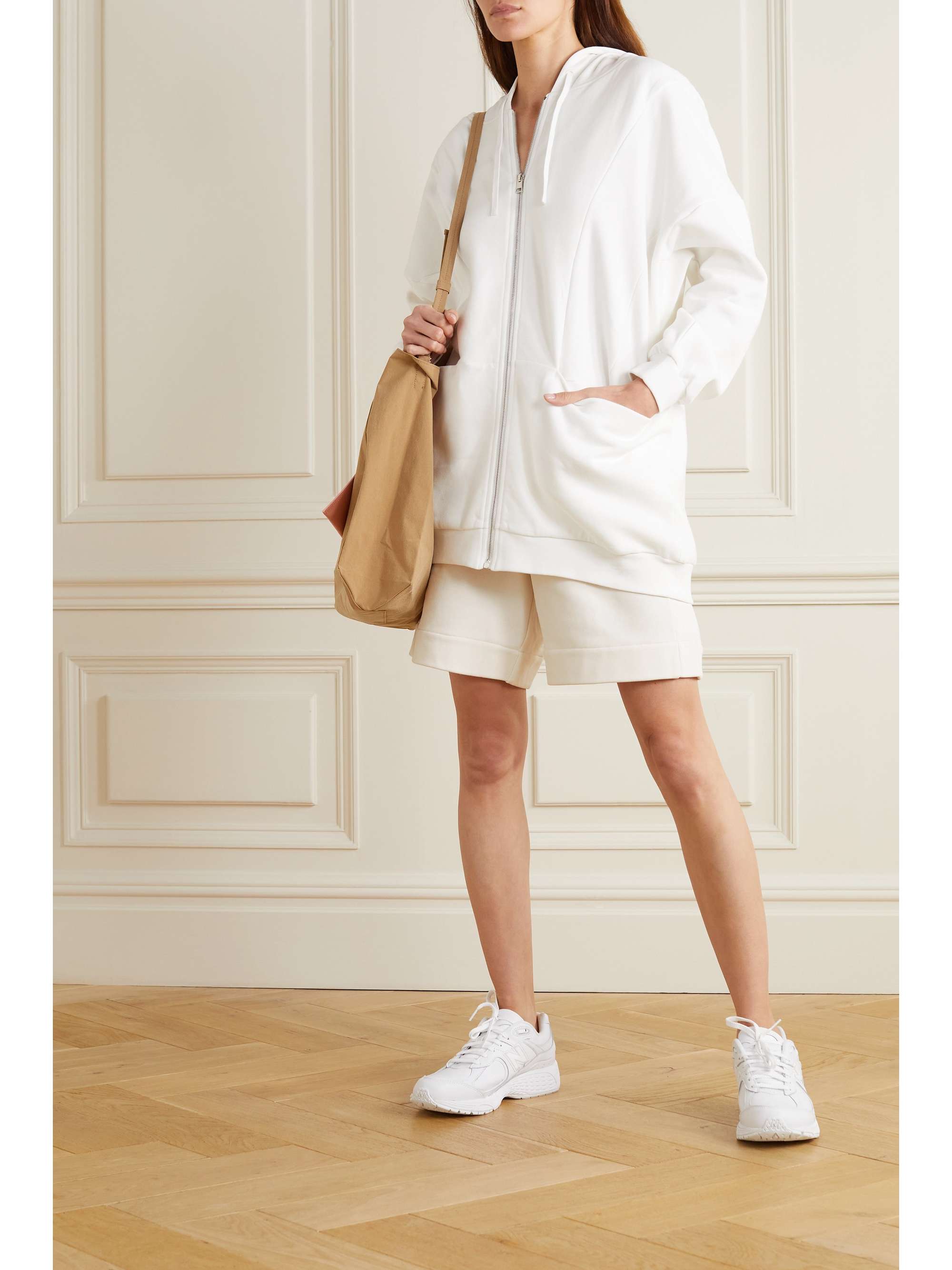 ERNEST LEOTY Eve cotton-jersey shorts