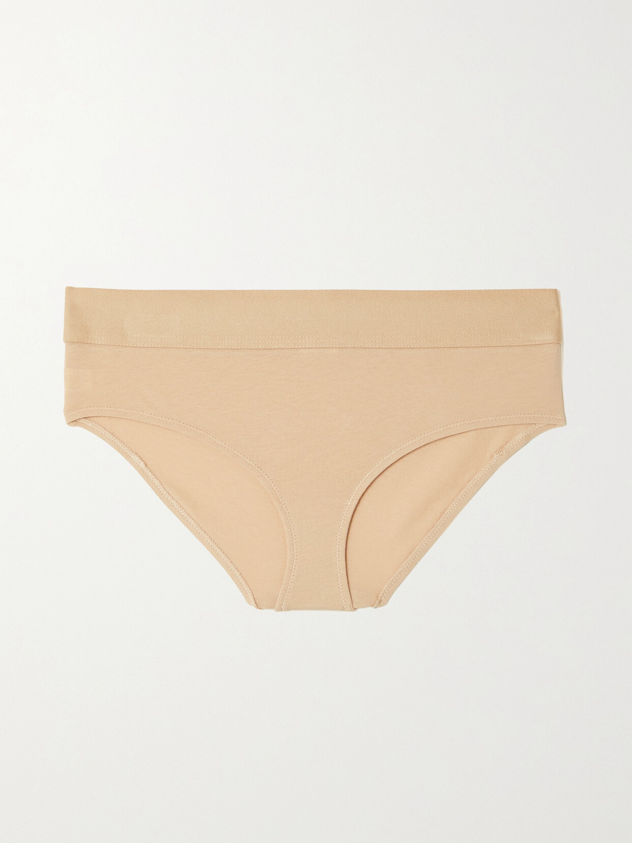 Skin - + Net Sustain Hadlee Stretch Organic Pima Cotton Briefs - Neutrals