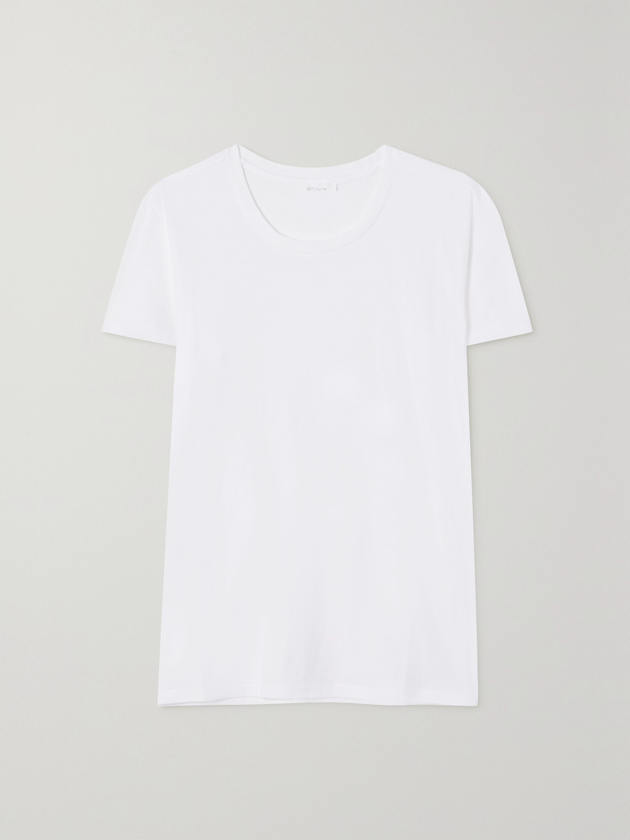 Skin + Net Sustain Carly Organic Pima Cotton-jersey T-shirt - White
